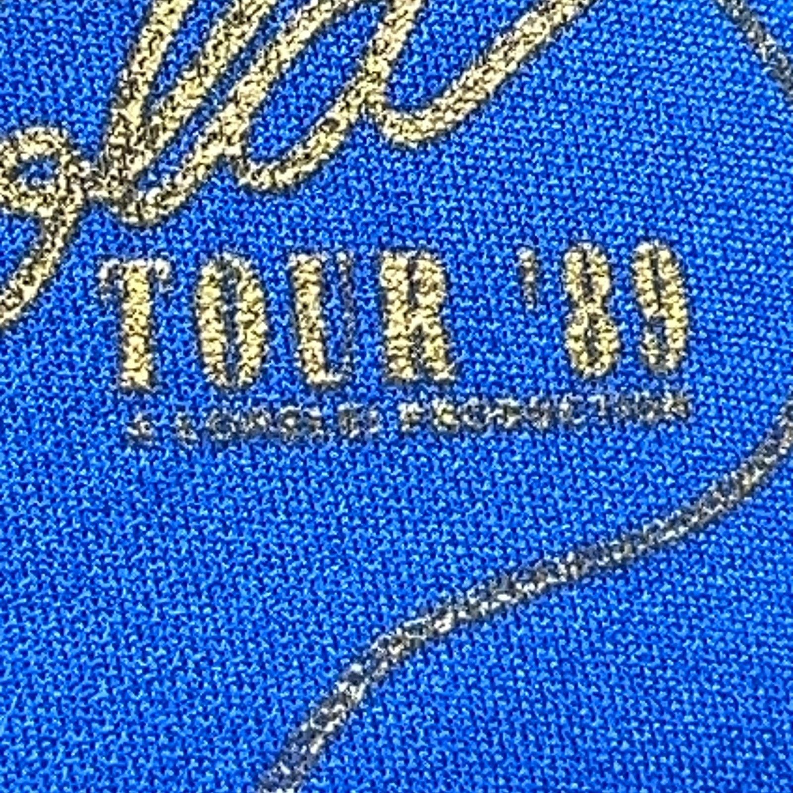 Vintage Vintage 80s Country Gold Tour Trucker Hat Baseball Cap Blue Size ONE SIZE - 10 Thumbnail