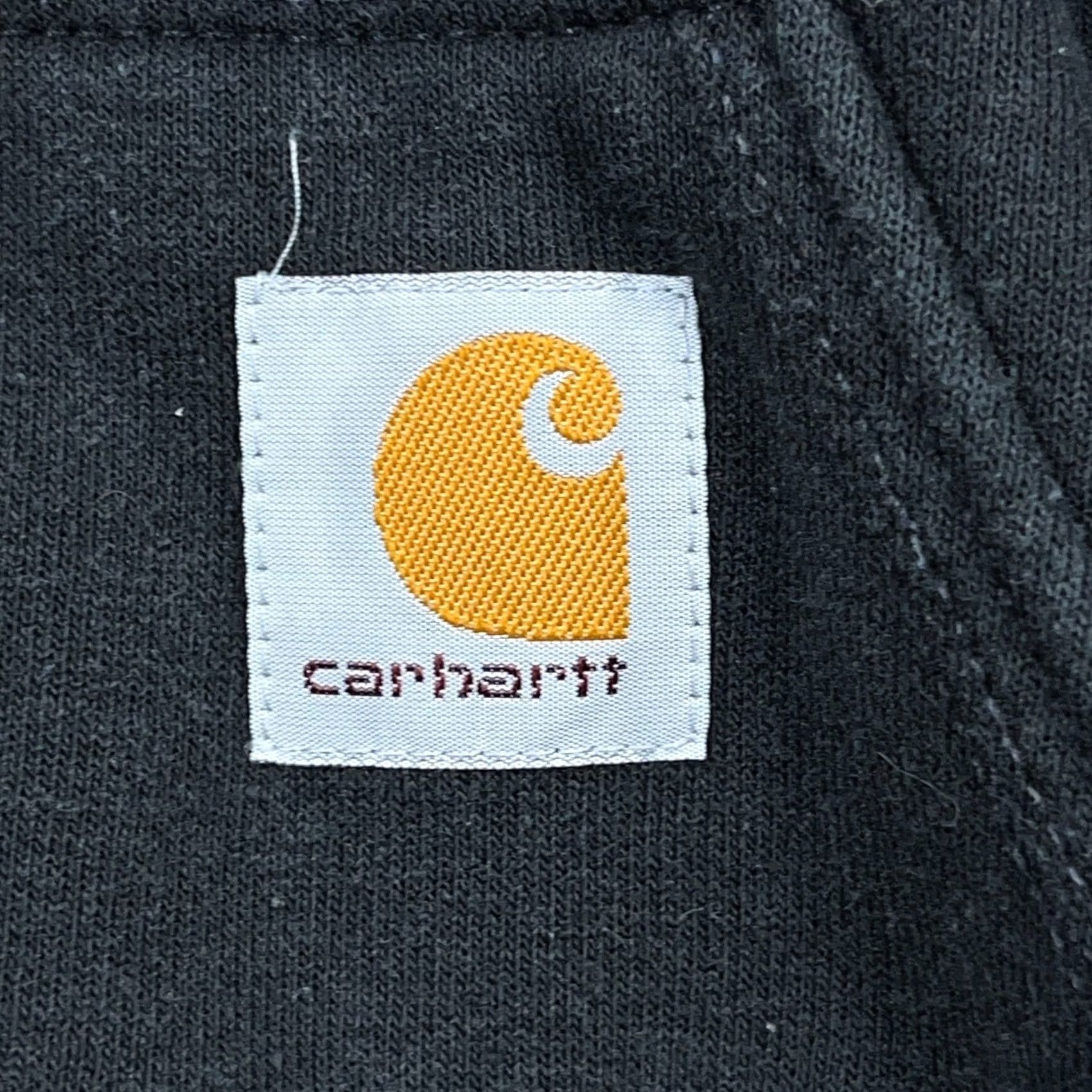 Carhartt Carhartt Hoodie Men Small Black Sweatshirt Spell Out Loose Fit Faded Retro Adult Size US S / EU 44-46 / 1 - 4 Thumbnail