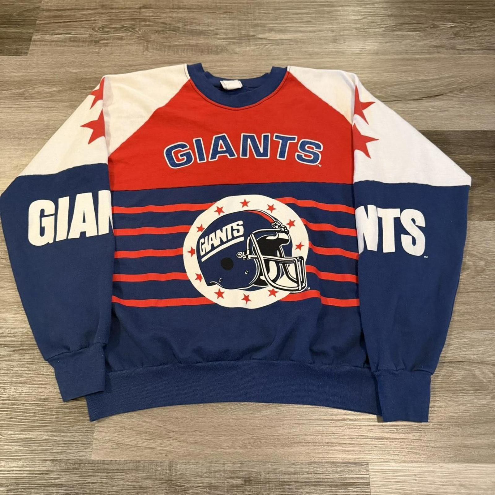 Other vintage New York giants all over print sweatshirt 90s M/L Size US L / EU 52-54 / 3 - 2 Thumbnail