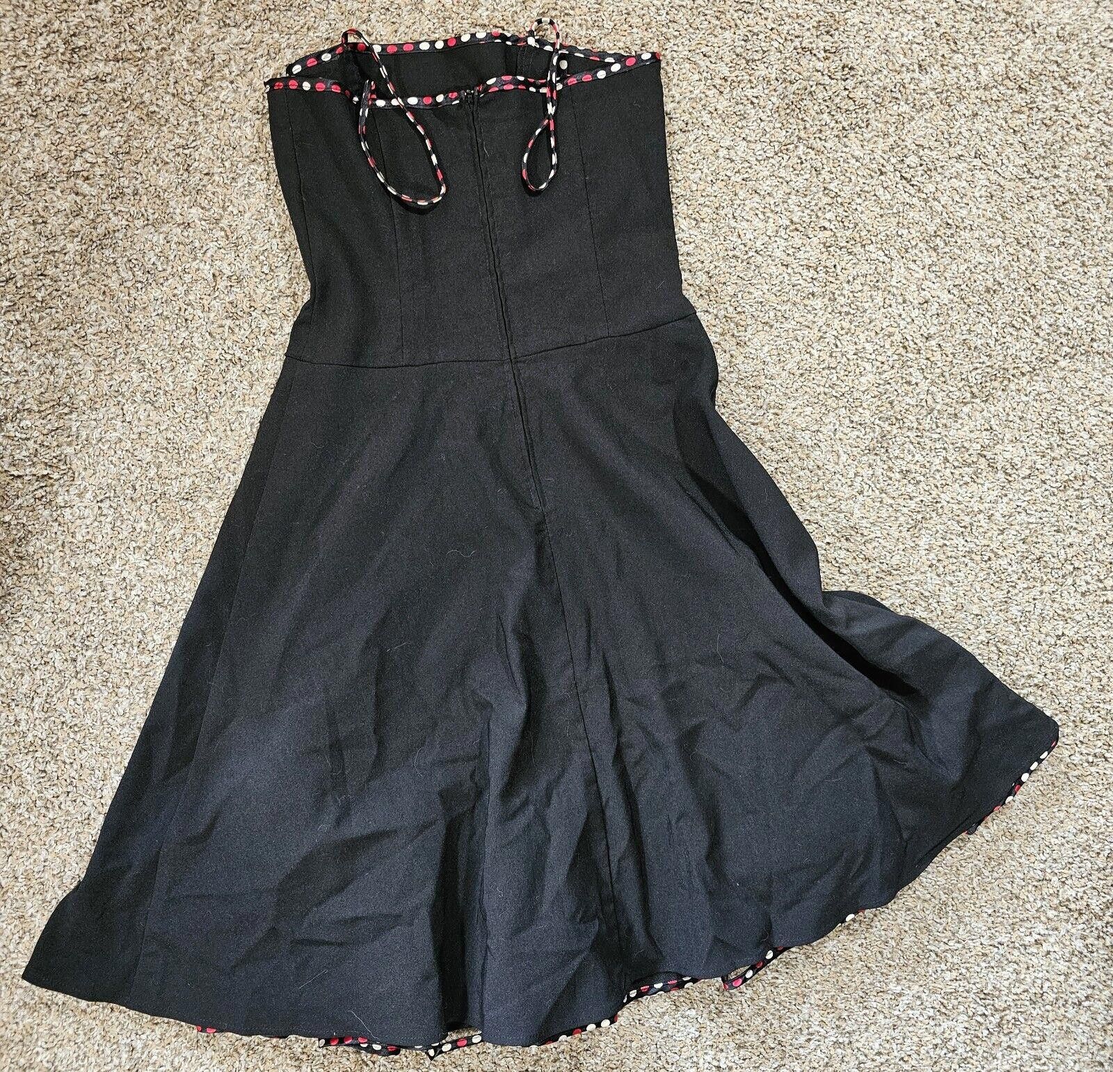 Designer B. Smart Black Prom Homecoming Dress Size 5/6 Size M / US 6-8 / IT 42-44 - 9 Thumbnail