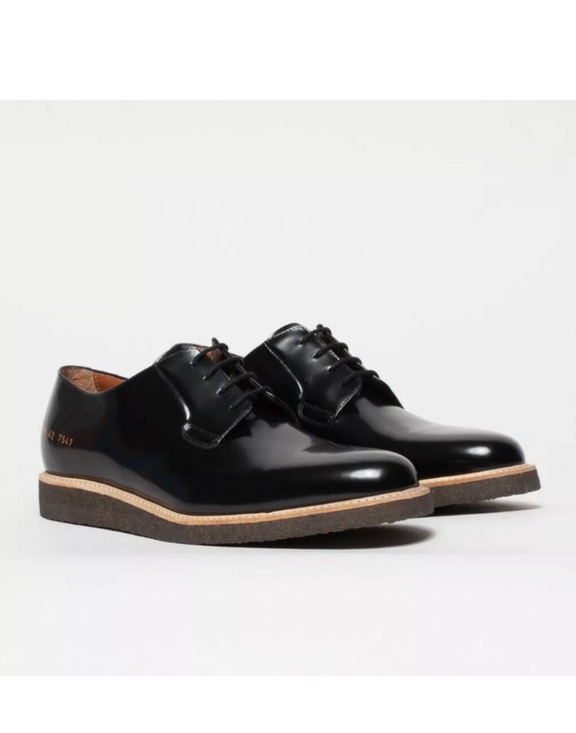 Common Projects COMMON PROJECTS DERBY SHINE BLACK 42 Size US 8.5 / EU 41-42 - 1 Thumbnail