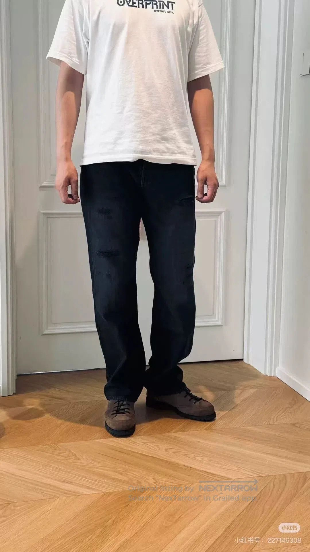Visvim visvim cmky blk damaged jeans. Size US 34 / EU 50 - 8 Thumbnail