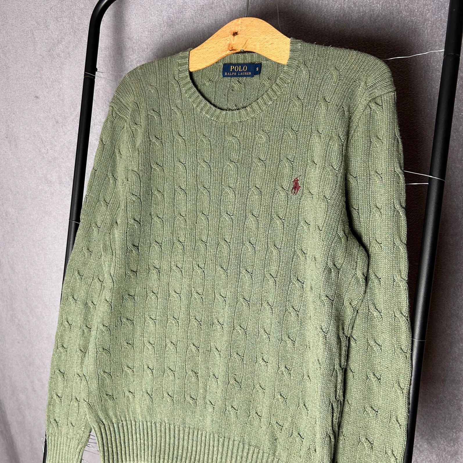 Designer × Polo Ralph Lauren × Ralph Lauren Polo Ralph Lauren knitwear mini logo pony khaki old money Size US S / EU 44-46 / 1 - 3 Thumbnail