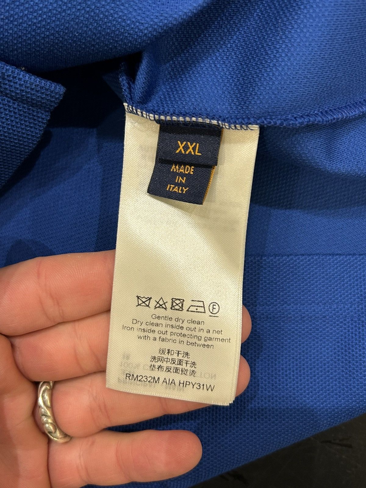 Louis Vuitton Louis Vuitton LV Polo Shirt Size US XXL / EU 58 / 5 - 4 Thumbnail