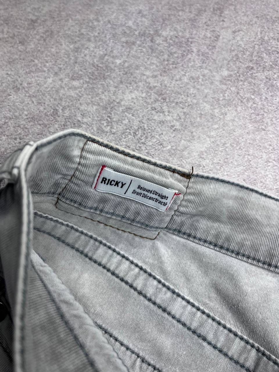 True Religion × Vintage Vintage True Religion Gray Y2K Jorts Shorts 32 Size US 32 / EU 48 - 10 Thumbnail