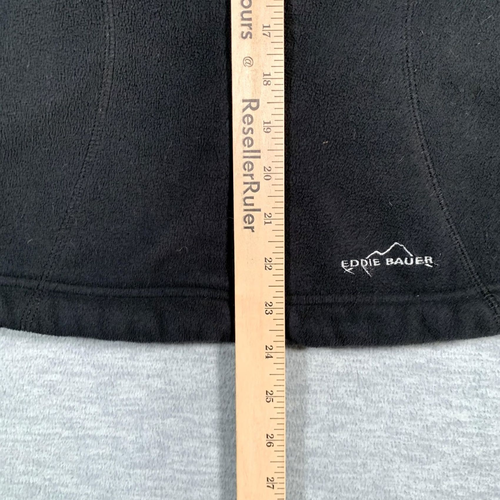 Eddie Bauer Eddie Bauer Vest Womens Medium Black Windcutter Fleece 365 Full Zip Polartec Size M / US 6-8 / IT 42-44 - 7 Thumbnail
