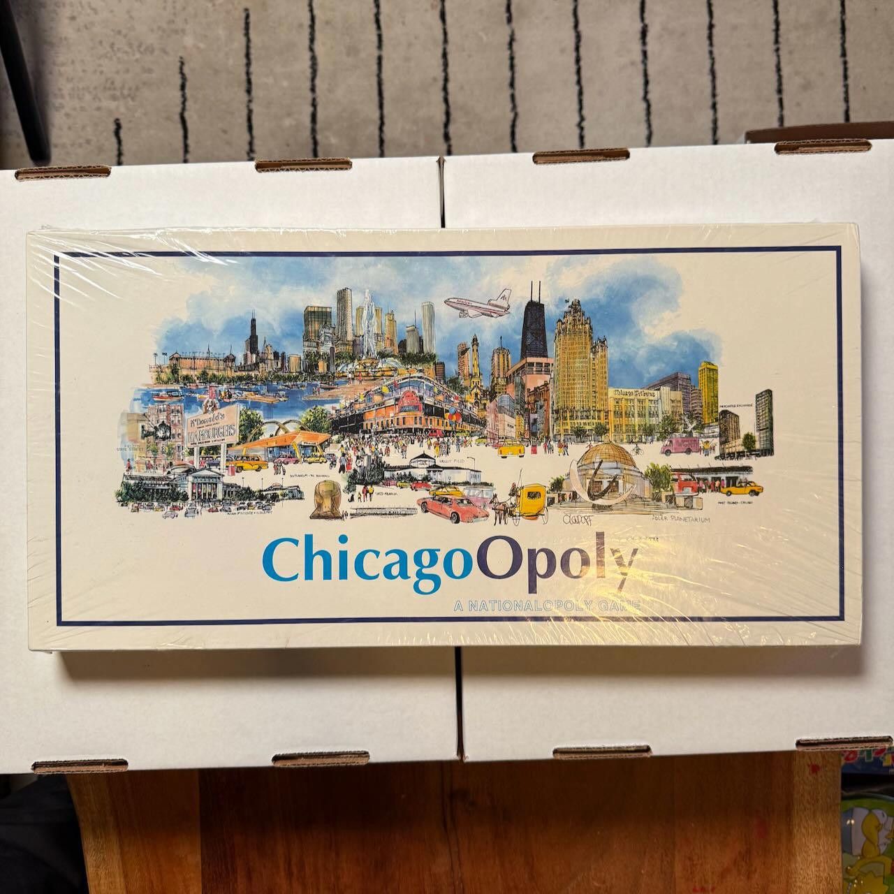 Alec Monopoly ChicagoOpoly Board Game A Nationalopoly Game SEALED New Size ONE SIZE - 9 Thumbnail