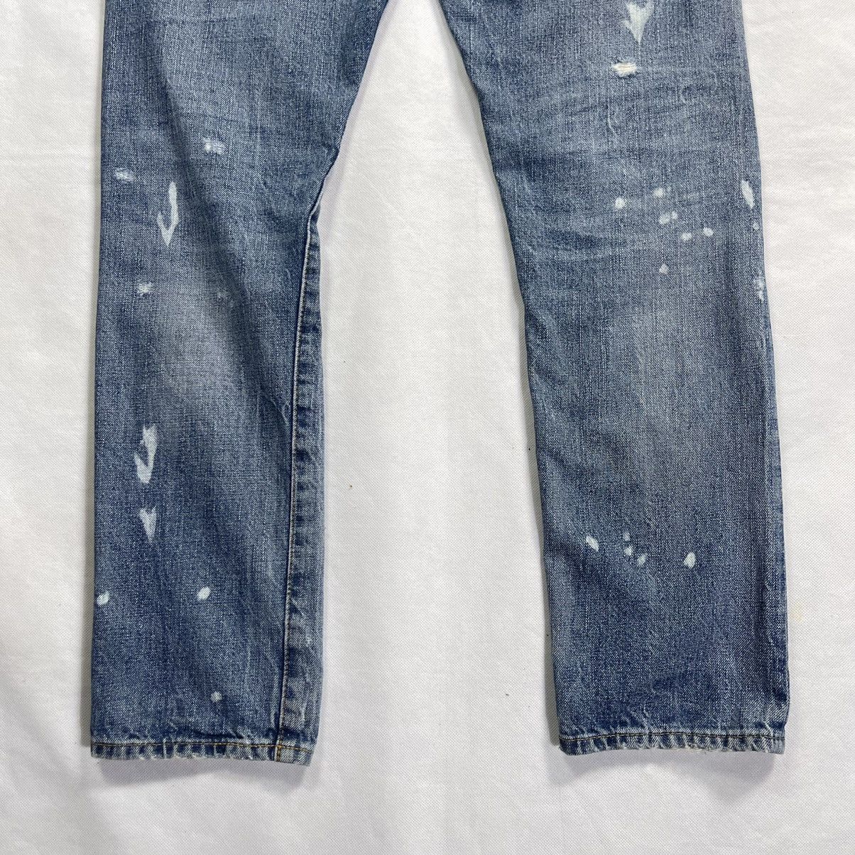 Polo Ralph Lauren Rare!Polo Ralph Lauren Sullivan Distressed Boro Design Jeans Size US 31 - 13 Thumbnail
