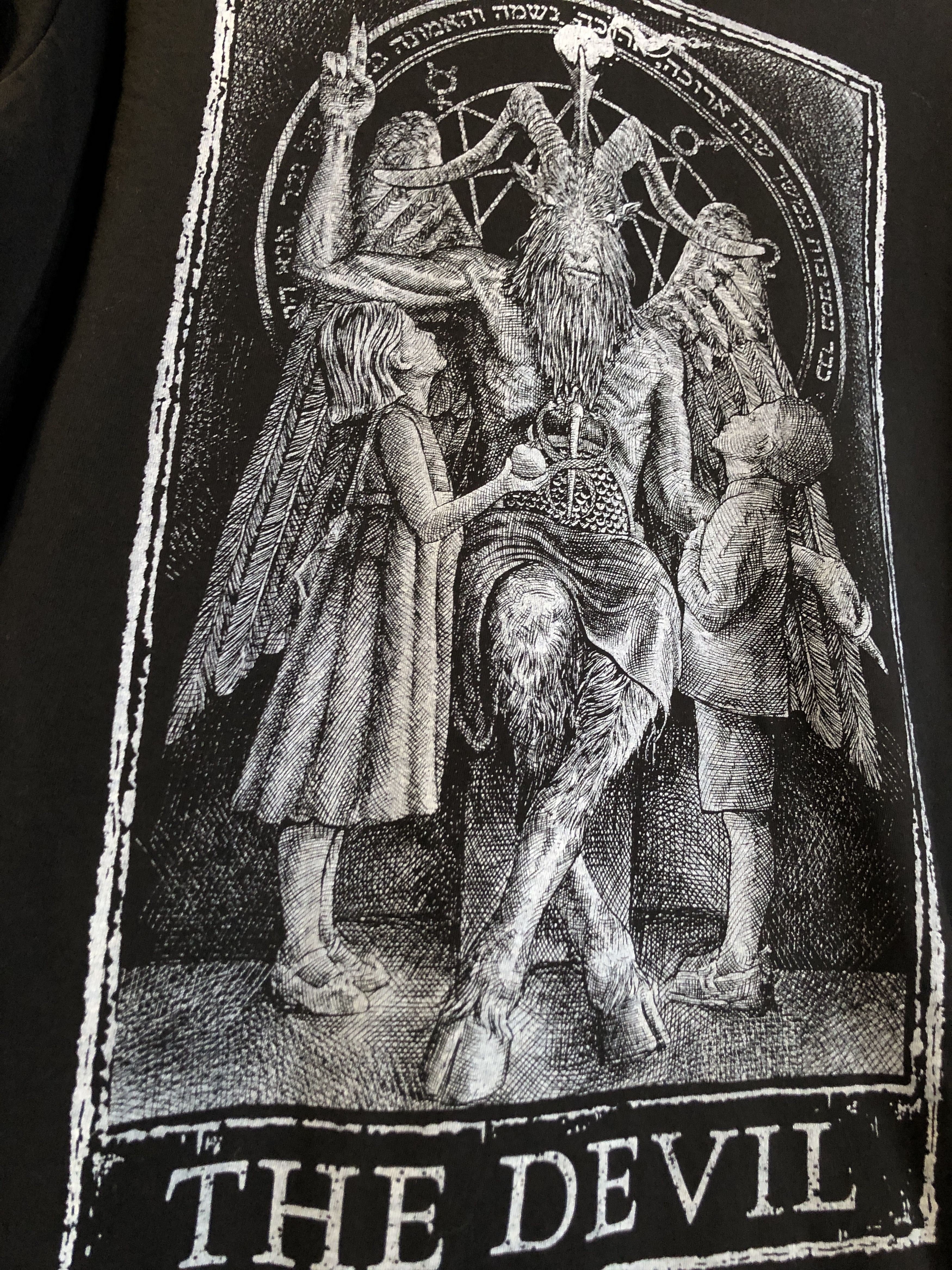 Other Mortus Viventi 'The Devil' Tarot T-Shirt Size US M / EU 48-50 / 2 - 2 Thumbnail