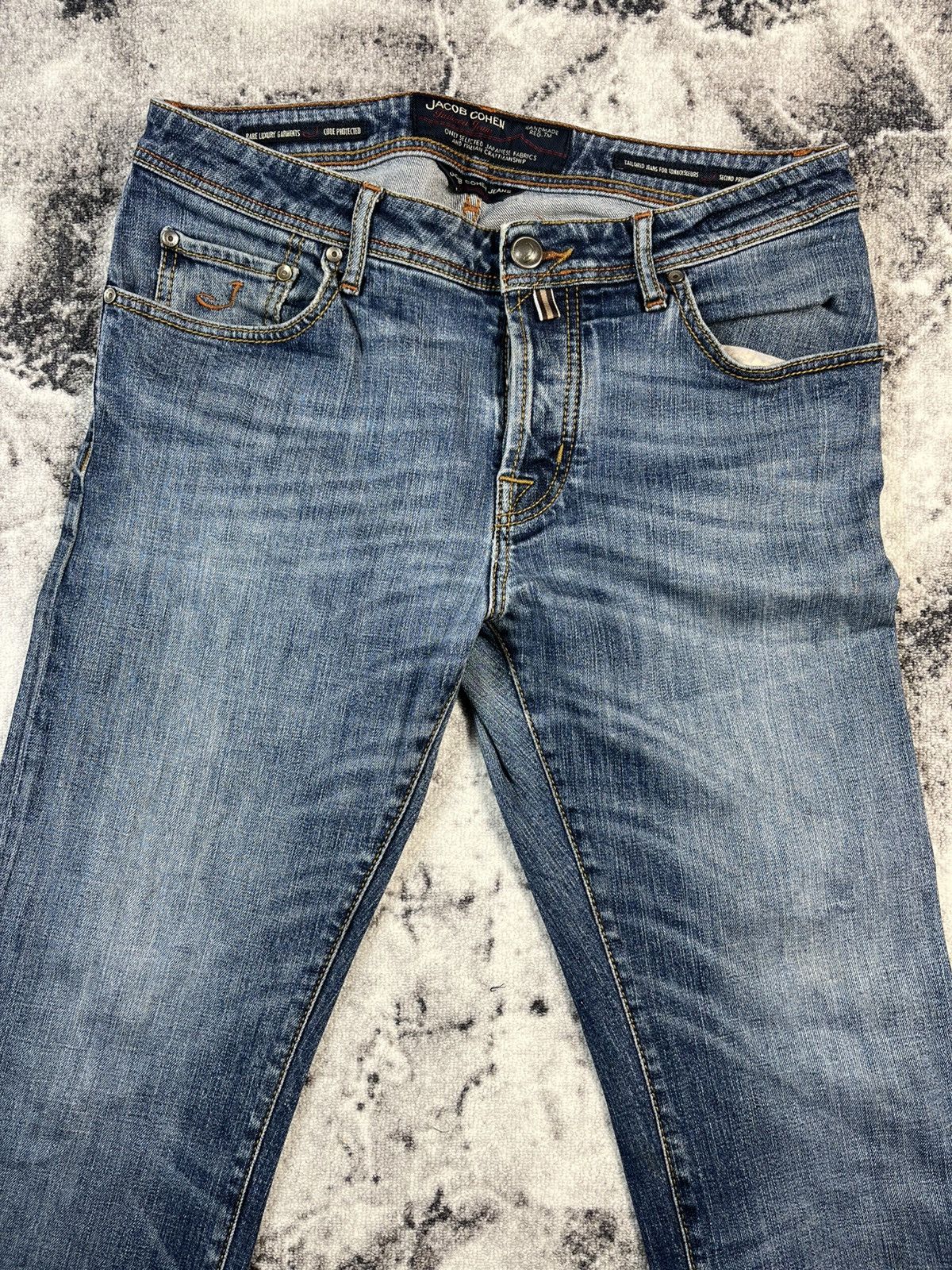 Jacob Cohen Jacob Cohën Jeans Blue Luxury Denim Italian W36 Rare Size US 36 / EU 52 - 4 Thumbnail