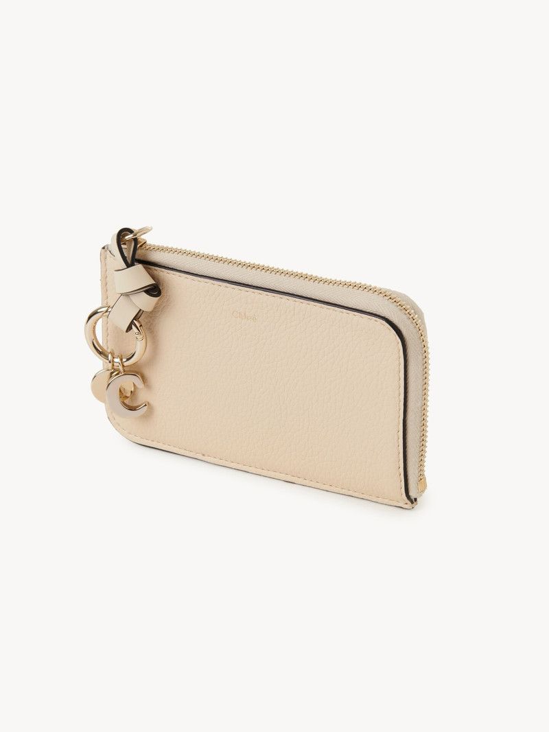 Chloe o1loc1c10226 Size: OS / Alphabet Card Holder in Sweet Beige Size ONE SIZE - 2 Thumbnail
