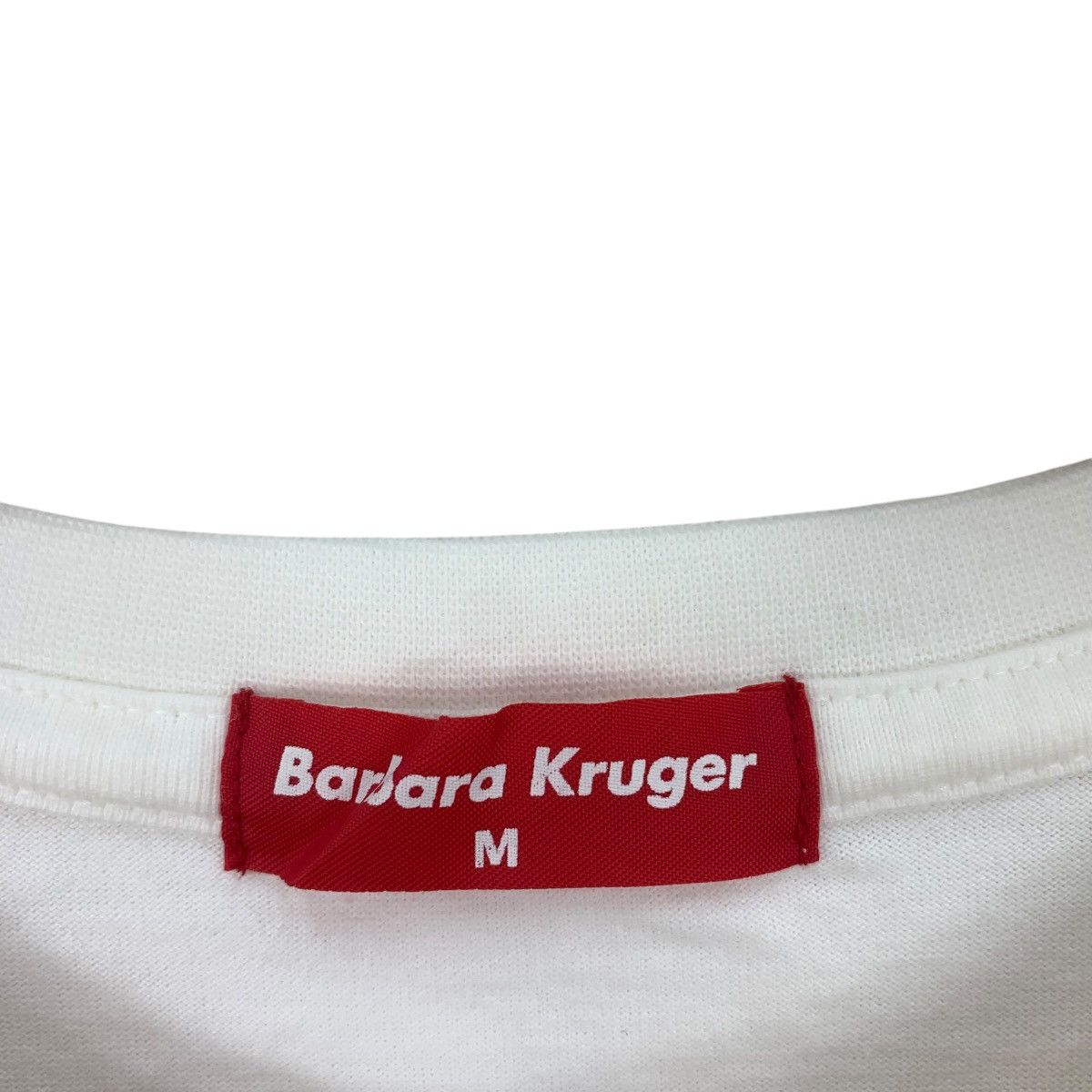 Barbara Kruger × Vintage Vintage BARBARA KRUGER you construct intricate ritual tee Size US M / EU 48-50 / 2 - 3 Thumbnail