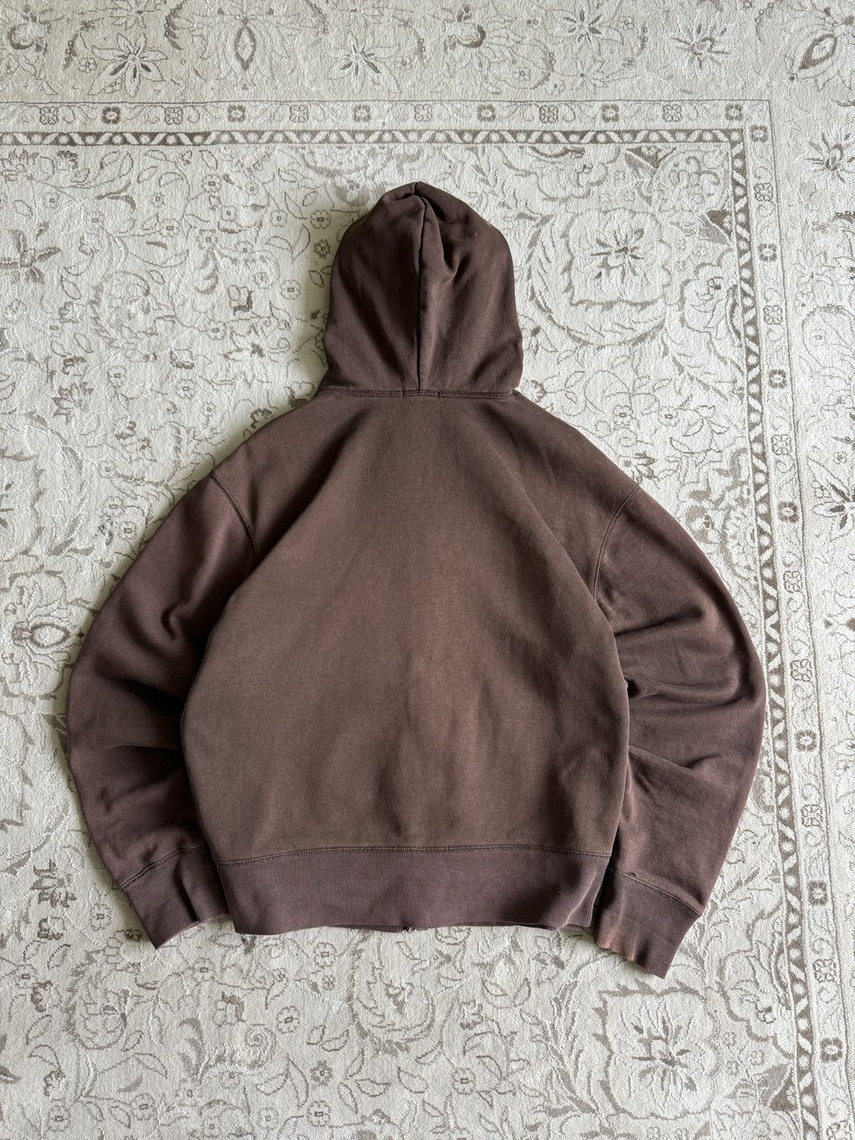 Gap Vintage Gap Big Logo Brown Zip Hoodie Faded Distressed Size US L / EU 52-54 / 3 - 15 Thumbnail