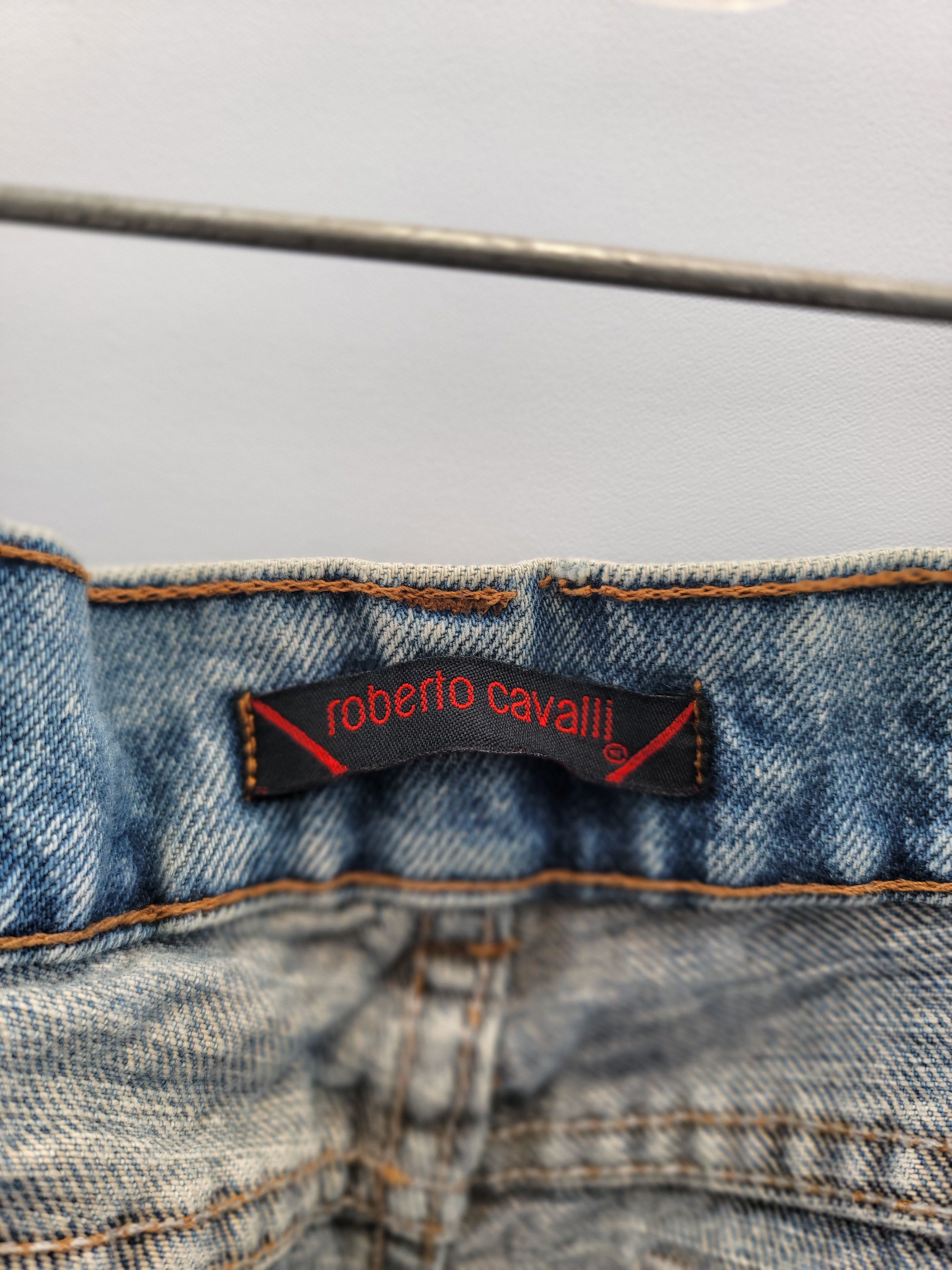 Roberto Cavalli Roberto Cavalli Vintage Y2K Tribal Embroidered Jean Size W32 Size US 32 / EU 48 - 8 Thumbnail