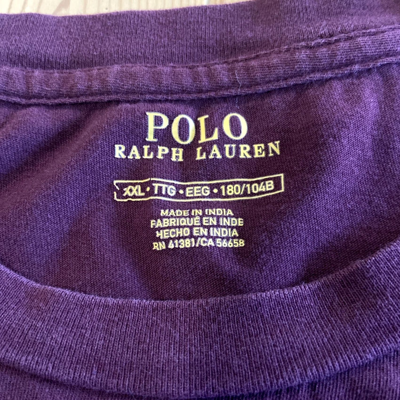 Ralph Lauren Ralph Lauren Mens 2XL Burgundy Long Sleeve Shirt Patches Embroidered Colorful Polo Bear Size US XXL / EU 58 / 5 - 3 Thumbnail