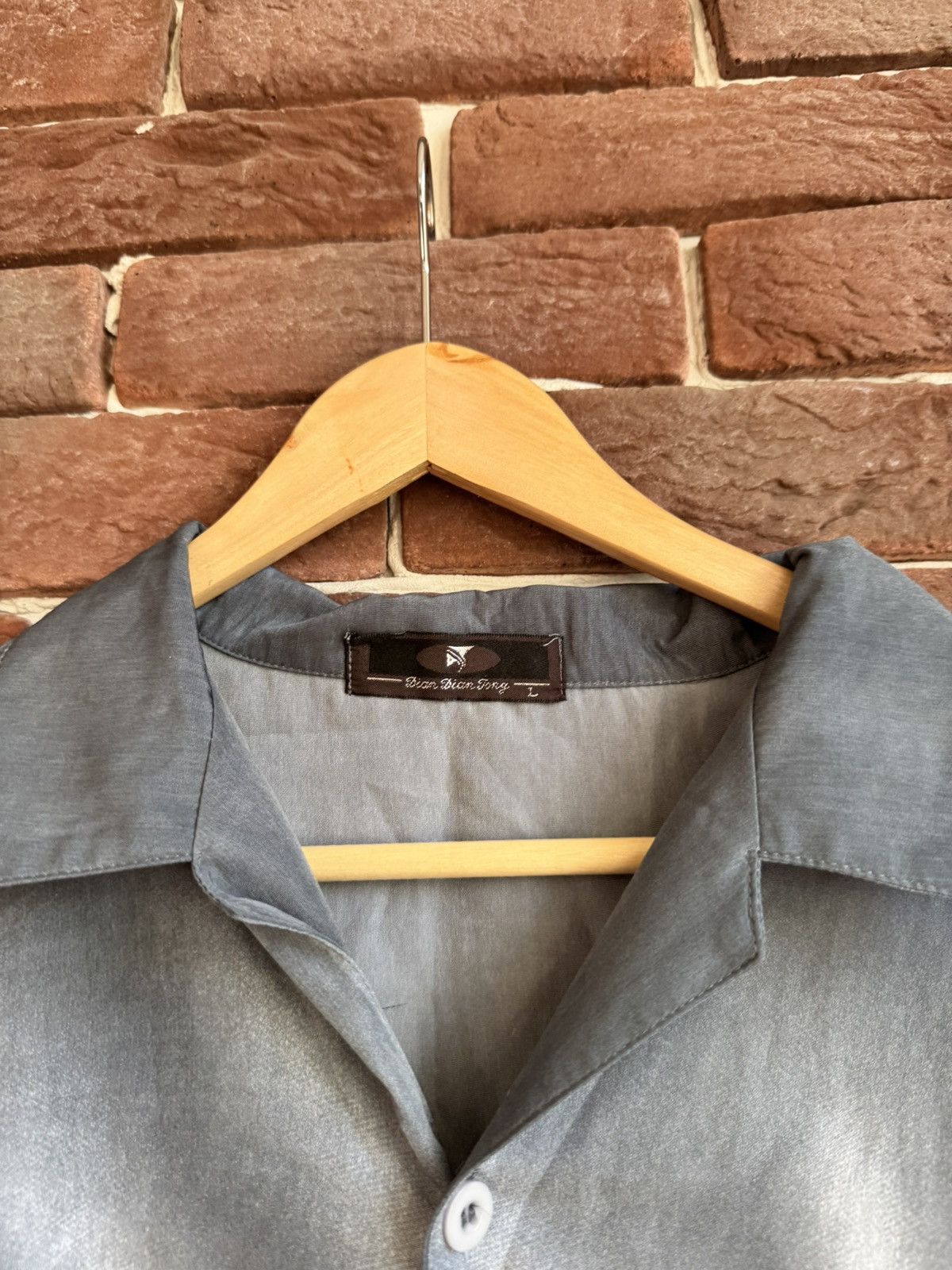 Japanese Brand Vintage Y2k Dragon Drip Button Up Rare Shirt Like Prada Hype Size US XL / EU 56 / 4 - 7 Thumbnail