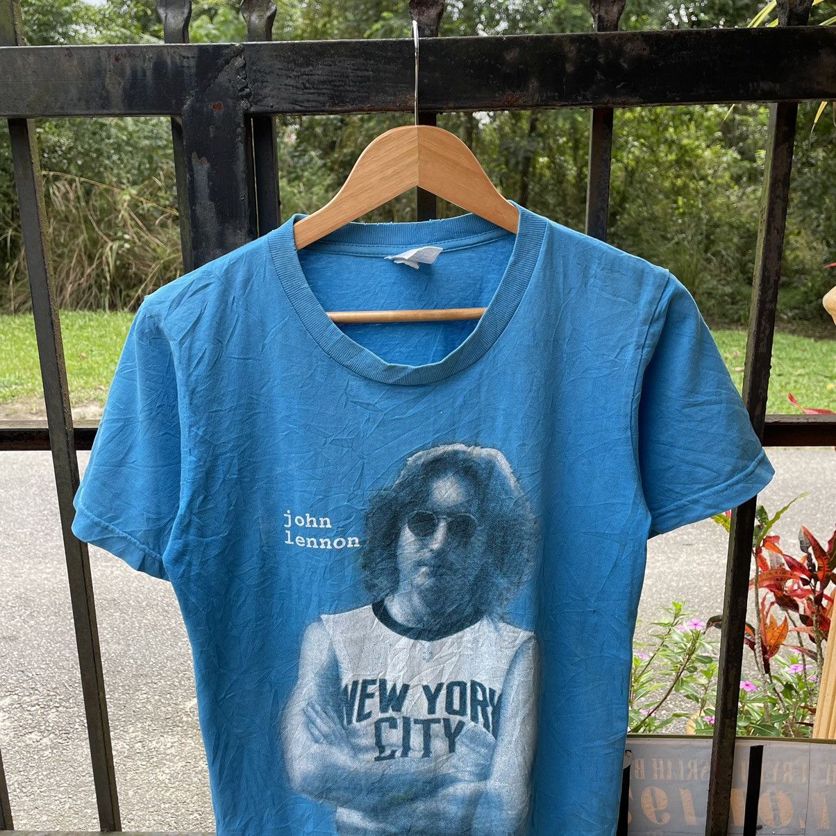 Band Tees × Vintage 🔥Vintage 90s John Lennon Distress Trash Promo Music Tee Size US S / EU 44-46 / 1 - 3 Thumbnail