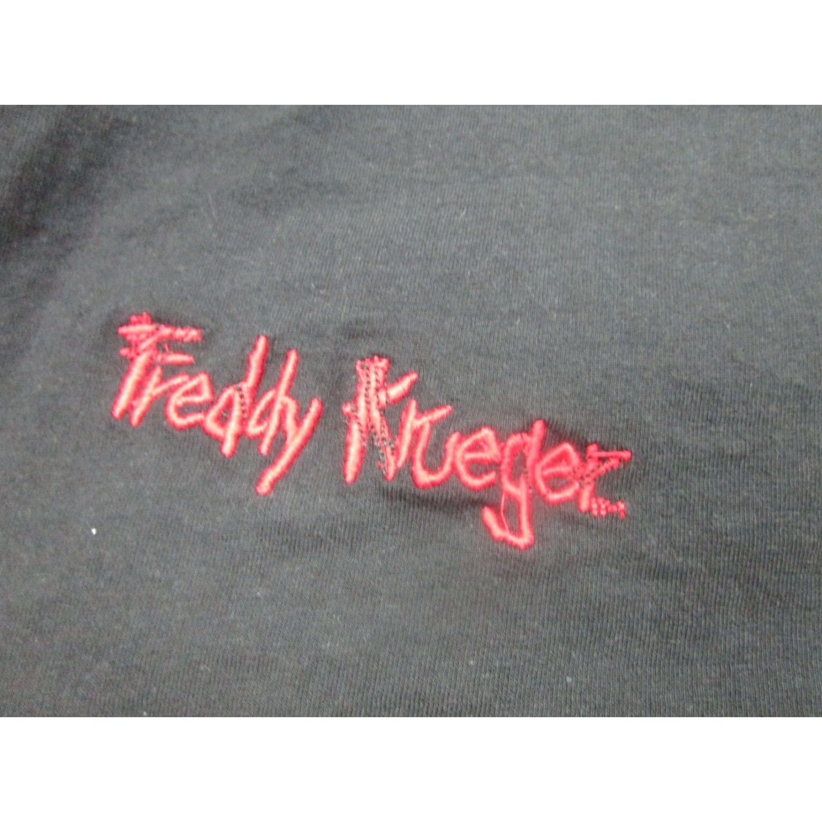 Vintage Shoe Palace Freddy Krueger Long Sleeve T-Shirt Mens Small Black Nightmare on Elm Street Horror Size US S / EU 44-46 / 1 - 5 Thumbnail