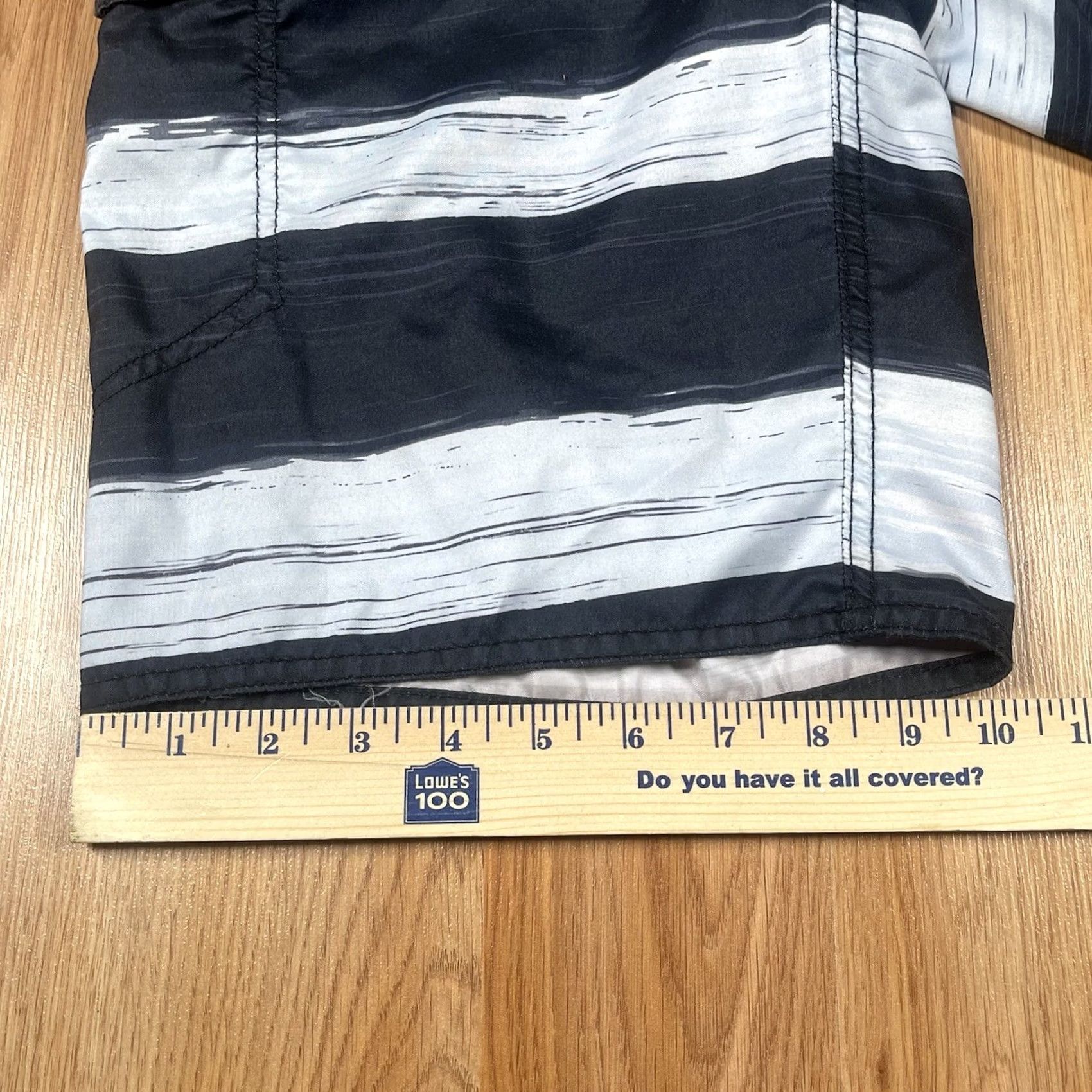 Vintage US Apparel Swim Trunks Mens S Small American Flag Polyester Drawstring Shorts Size US 29 - 6 Thumbnail