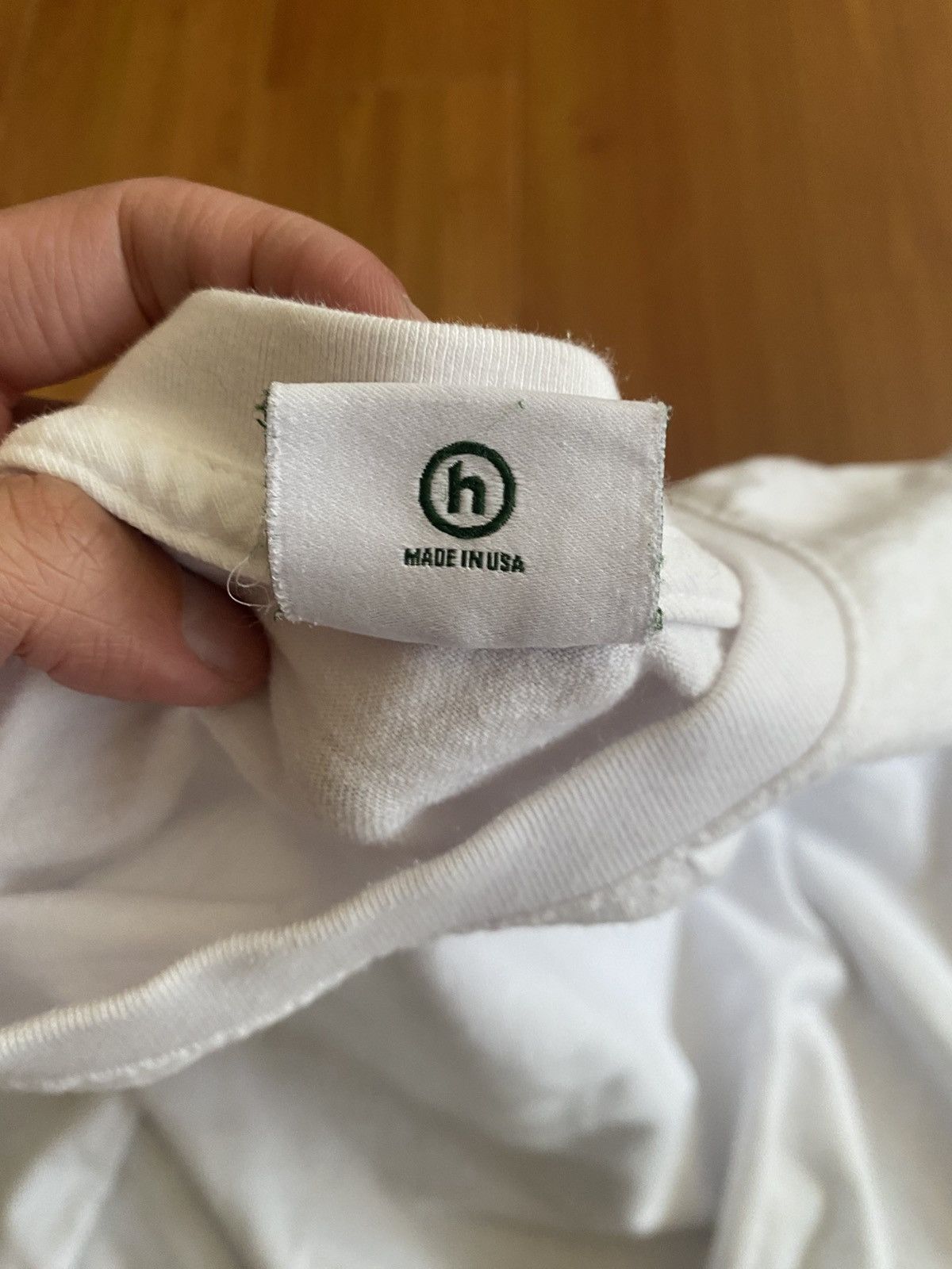 HIDDEN Hidden NY White Long Sleeve Tee Size US XL / EU 56 / 4 - 4 Thumbnail