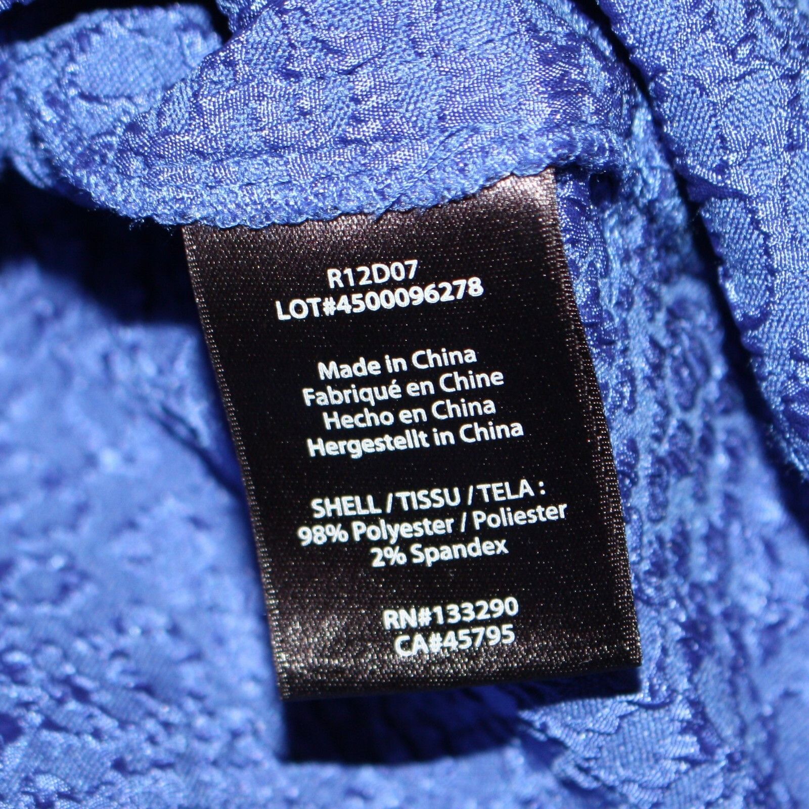 Rachel Zoe Ginta Drop Waist Ruffle Dress in Blue size 6 NWT MSRP $275 Size M / US 6-8 / IT 42-44 - 9 Thumbnail
