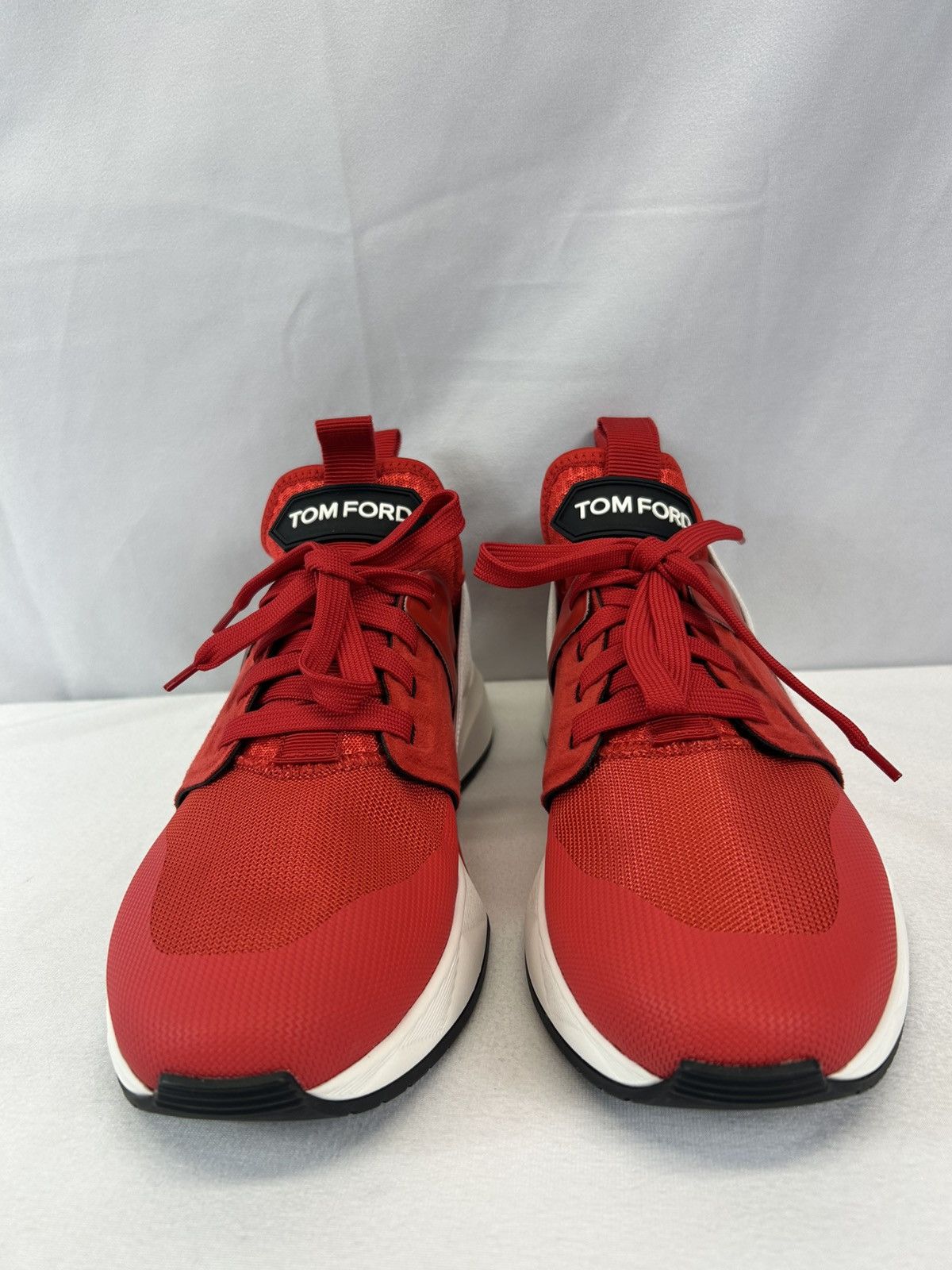 Tom Ford TOM FORD Jago Suede-trimmed Mesh And Scuba Size US 12 / EU 45 - 4 Thumbnail