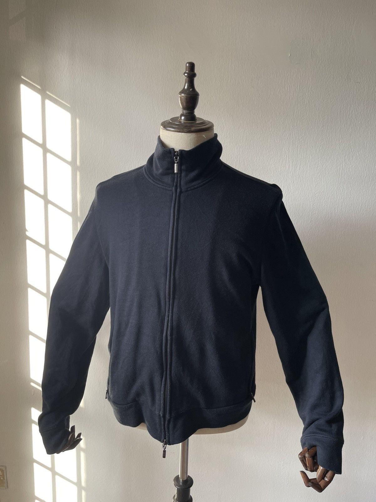 Armani Collezioni 90s Armani Collezioni Zipper Jacket C1 Size US M / EU 48-50 / 2 - 3 Thumbnail