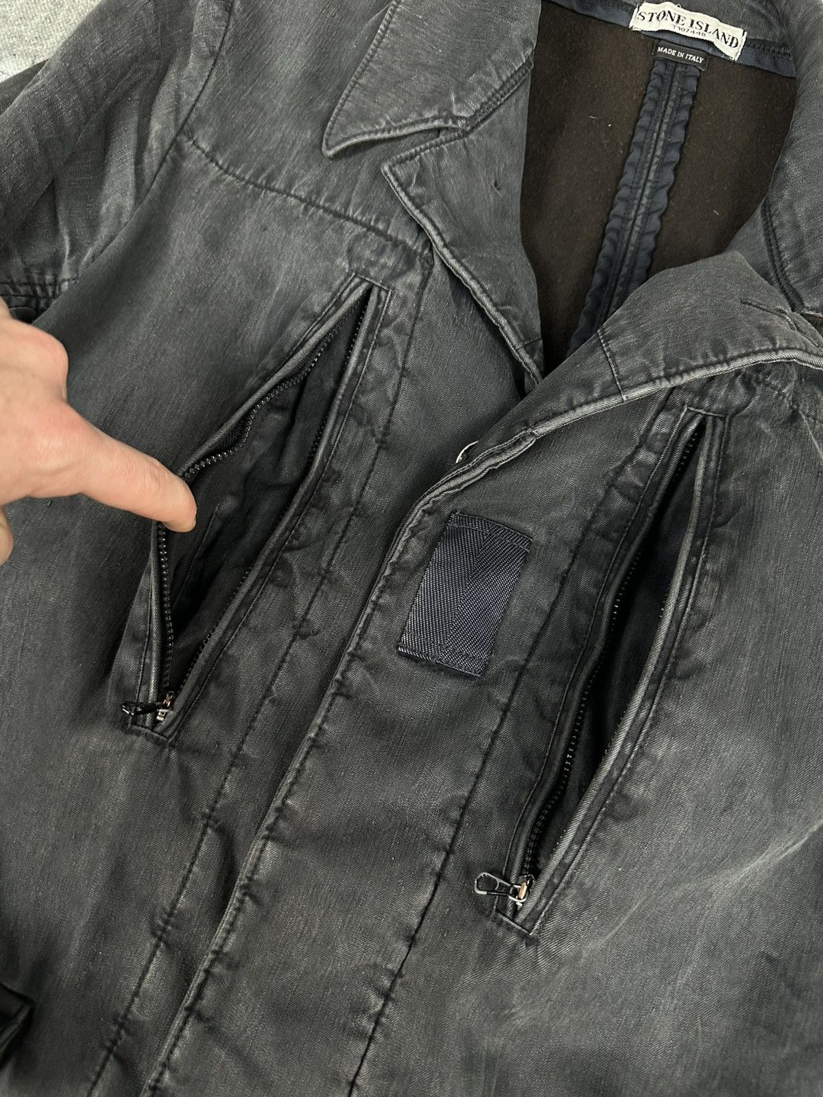 Massimo Osti × Stone Island × Vintage Stone Island Coat Jacket 2005 Size US M / EU 48-50 / 2 - 3 Thumbnail