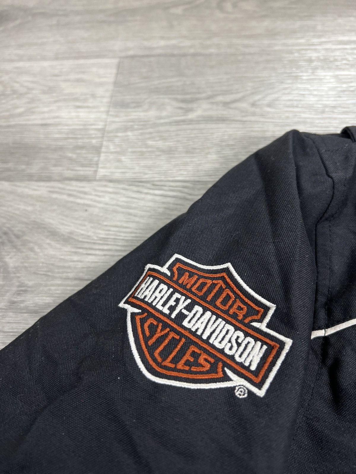 Harley Davidson HARLEY DAVIDSON MOTORCYCLES XL Vented Nylon Racing Jacket Size US XL / EU 56 / 4 - 8 Thumbnail