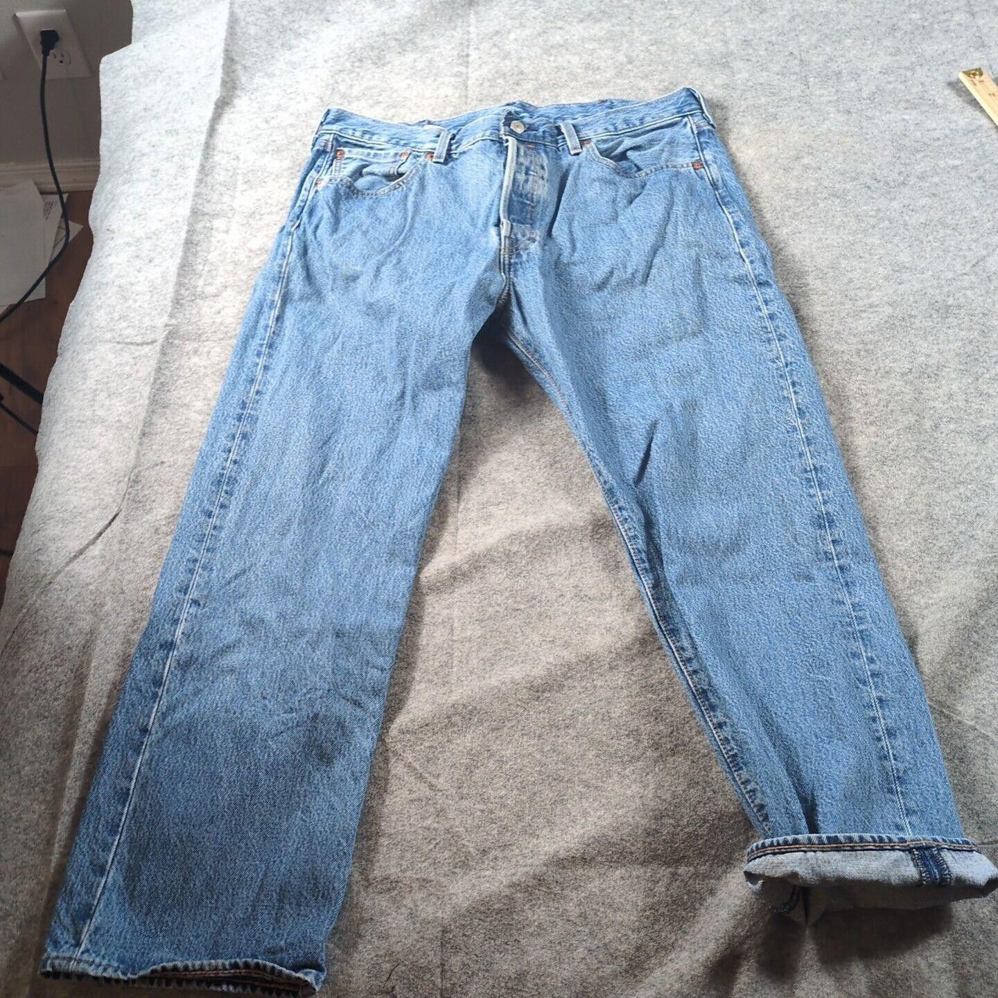 Levi's Levi's 501 Big E Mens Jeans 38 X 29 Blue Denim Straight Size US 38 / EU 54 - 1 Thumbnail