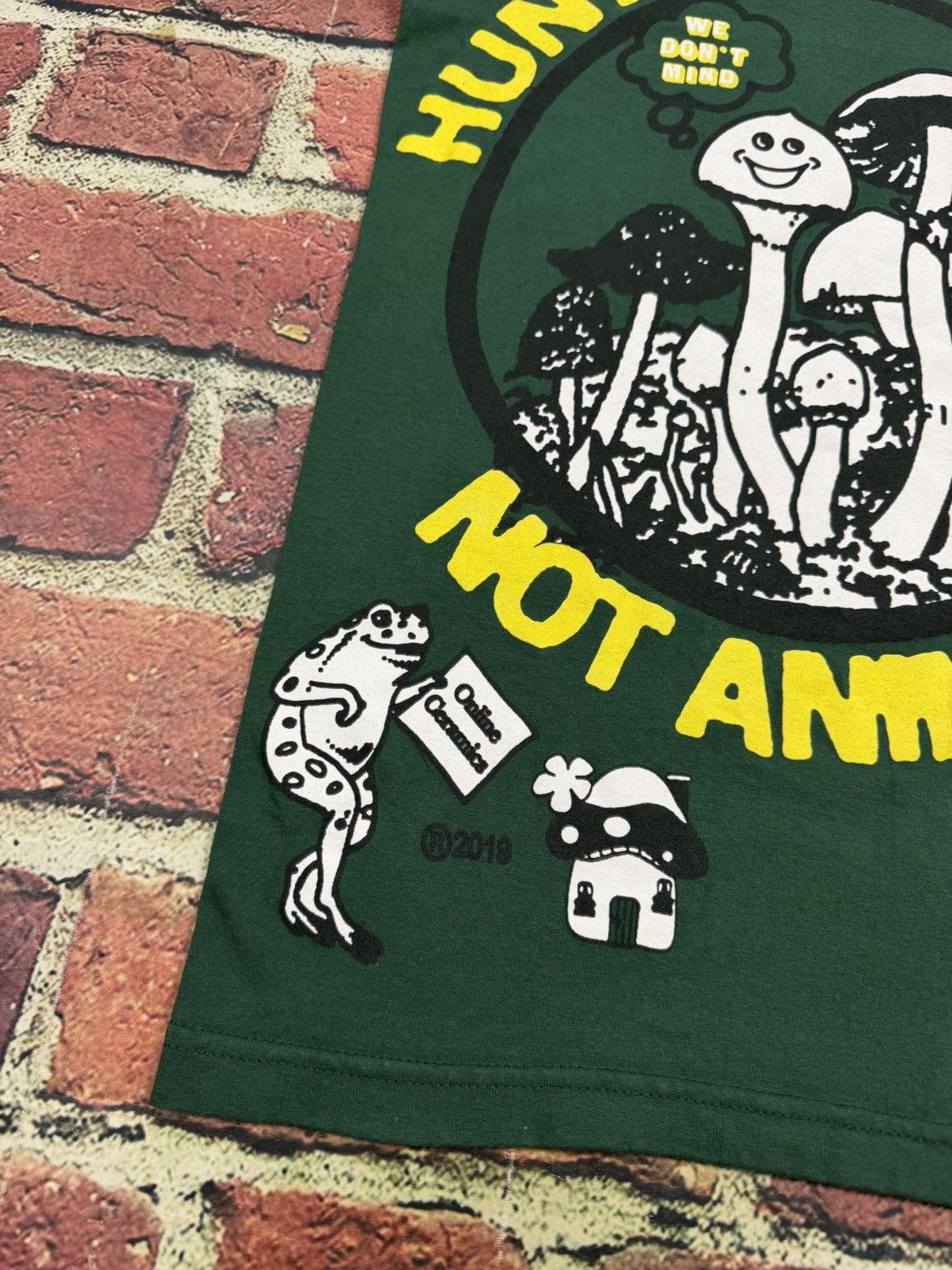 Online Ceramics Online Ceramics Hunt Mushrooms Not Animals T Shirt Size US S / EU 44-46 / 1 - 5 Thumbnail