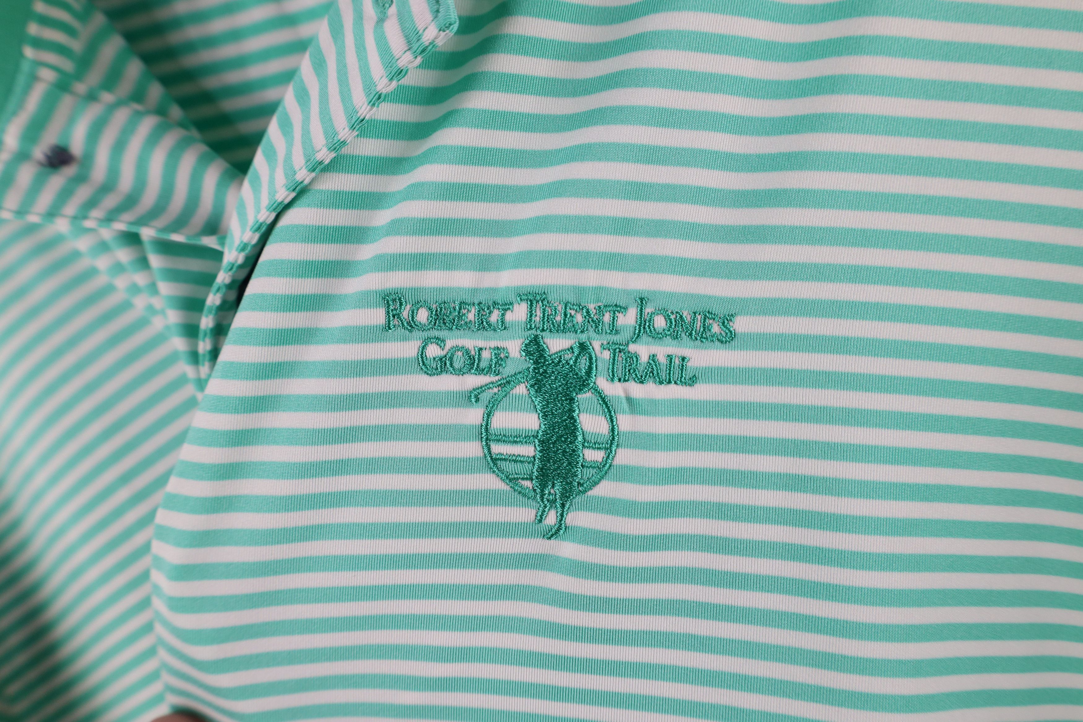 Footjoy × Vintage FootJoy Stretch Collared Short Sleeve Golf Polo Shirt Green Size US XL / EU 56 / 4 - 4 Thumbnail