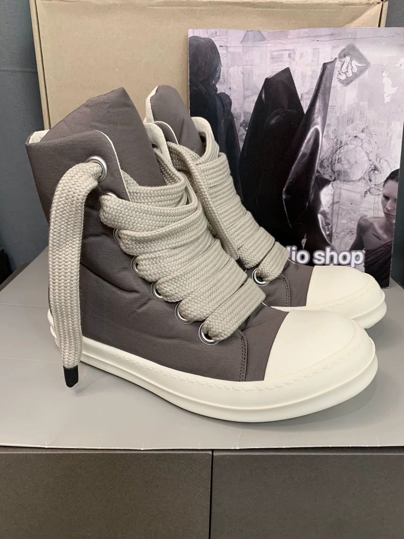 Rick Owens Rick Owens Thick shoelace high-top chunky shoes Size US 10 / EU 43 - 2 Thumbnail