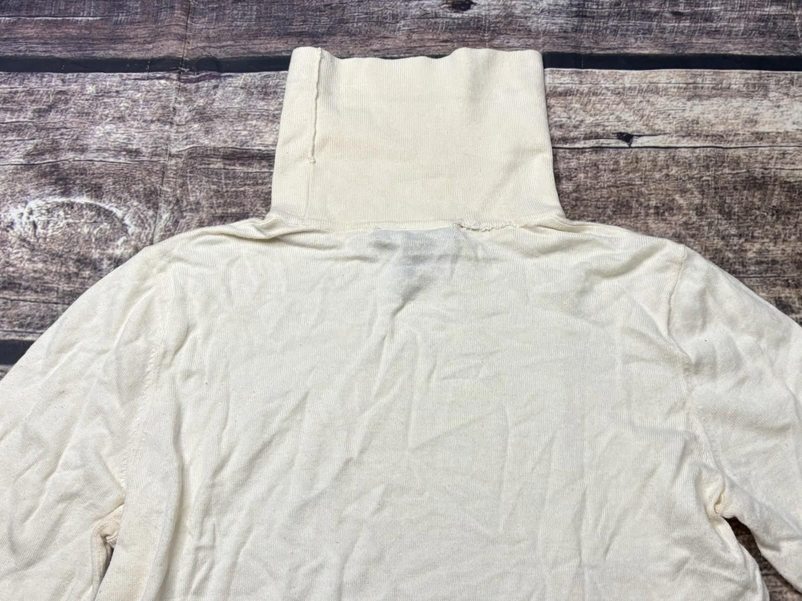 Lauren Ralph Lauren Lauren Ralph Lauren Sweater Womens L Cotton Modal FLAWED Size L / US 10 / IT 46 - 8 Thumbnail