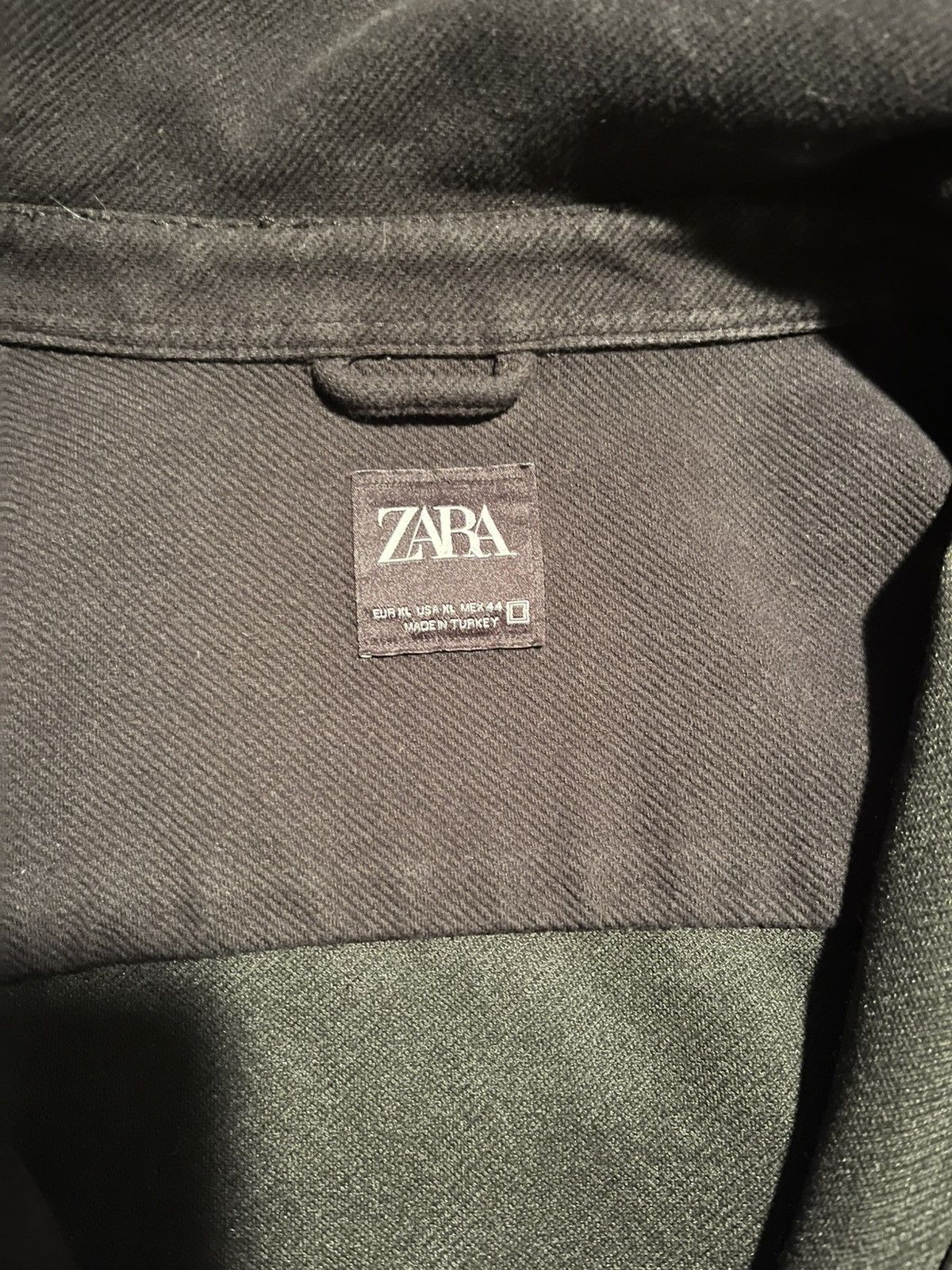 Zara Zara Jacket Cotton size XL Military Style Black Size US XL / EU 56 / 4 - 2 Thumbnail
