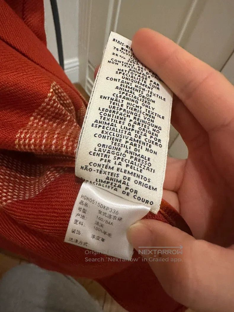 Hermes Hermes Long Wool Overcoat with Classic Plaid and Patchwork Size XS / US 0-2 / IT 36-38 - 7 Thumbnail