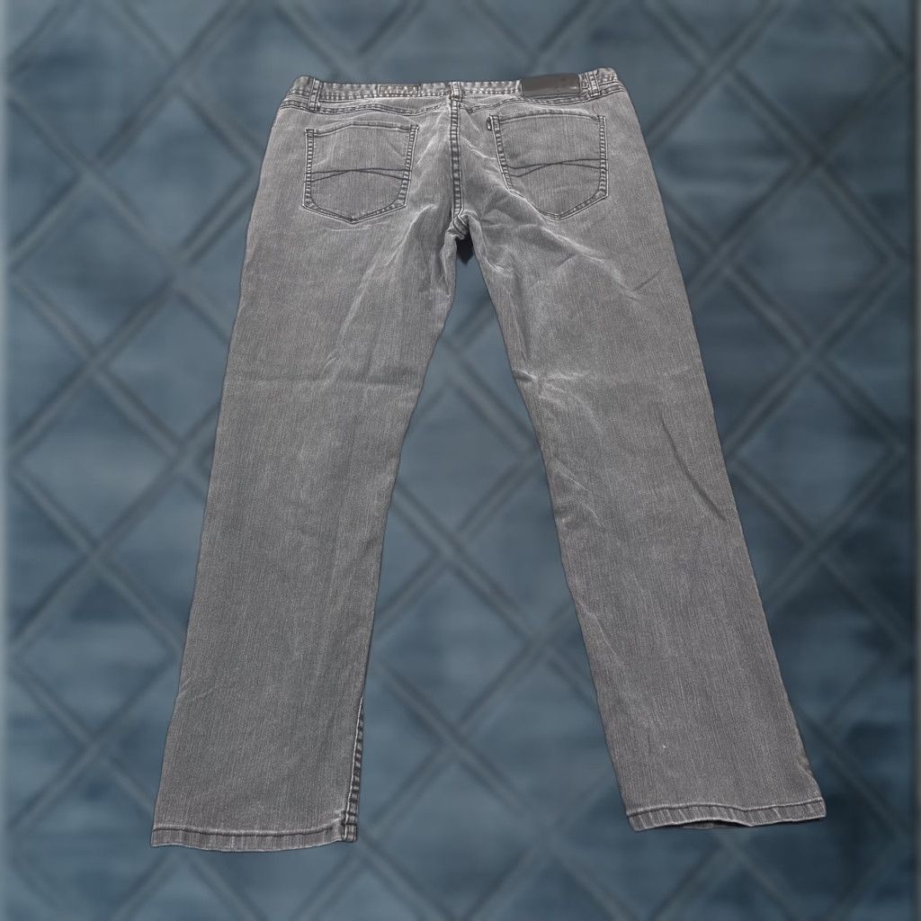 Denime Zak Jeans Mens 38x32 Gray Regular Fit Straight Leg Denim Charcoal Wash Jeans Mens 38x32 Gray Regular Stretch Denim Zak Vintage? No Size US 38 / EU 54 - 1 Thumbnail