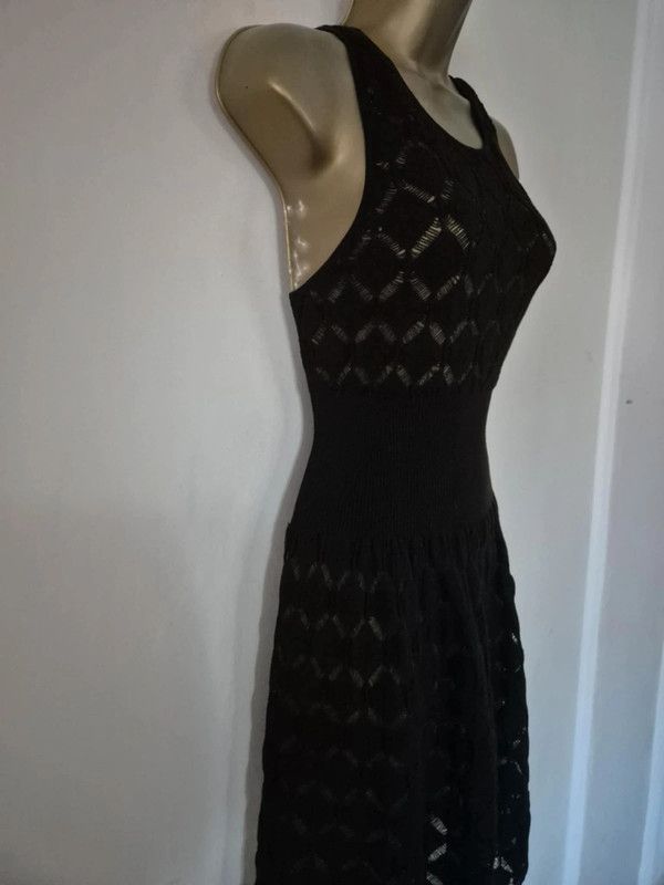 Vintage Vintage knitted dress Size M / US 6-8 / IT 42-44 - 2 Thumbnail