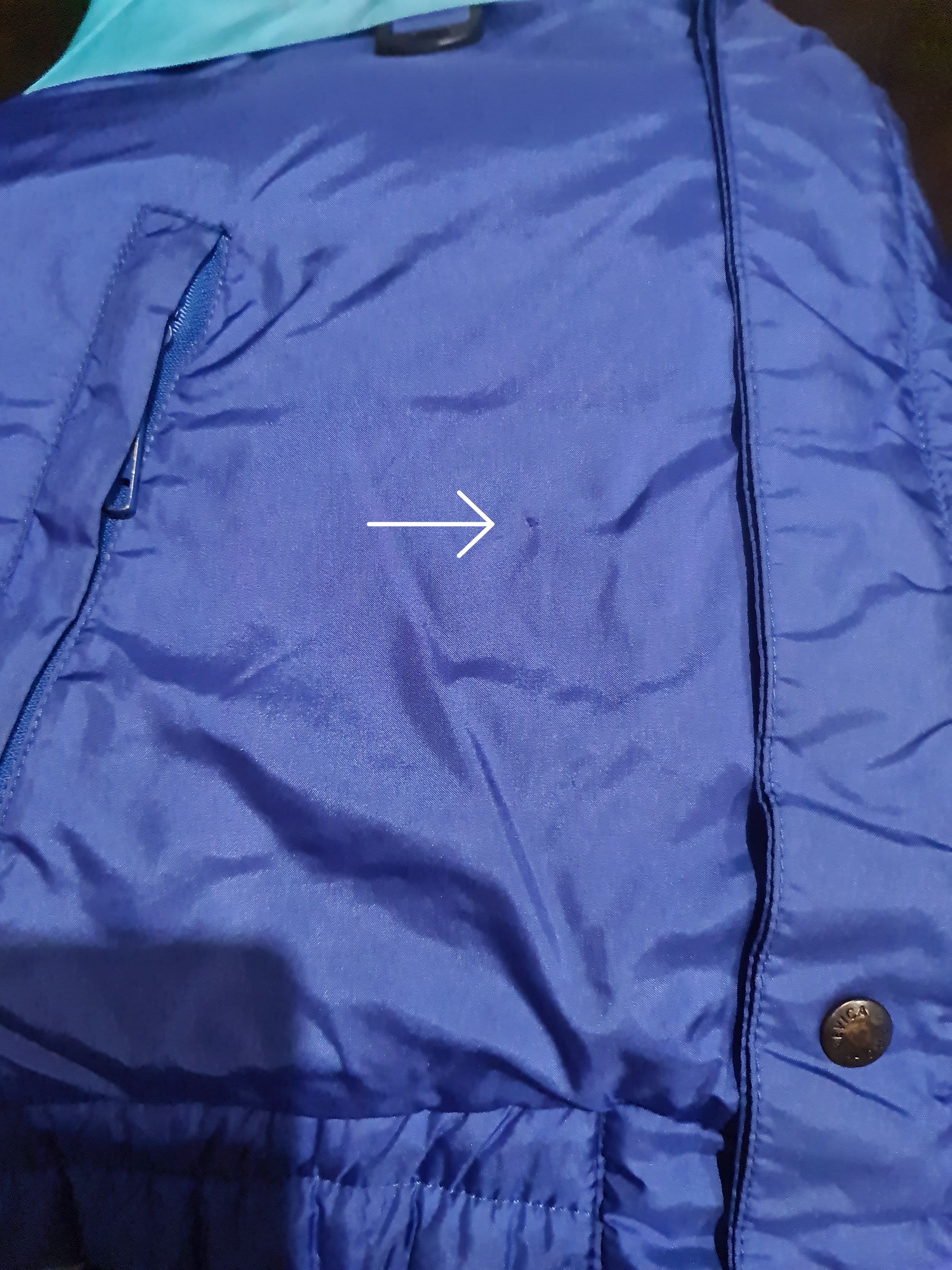 Nevica Vintage 80's Nevica Ski Blue Hooded Zip Jacket Size US M / EU 48-50 / 2 - 12 Thumbnail