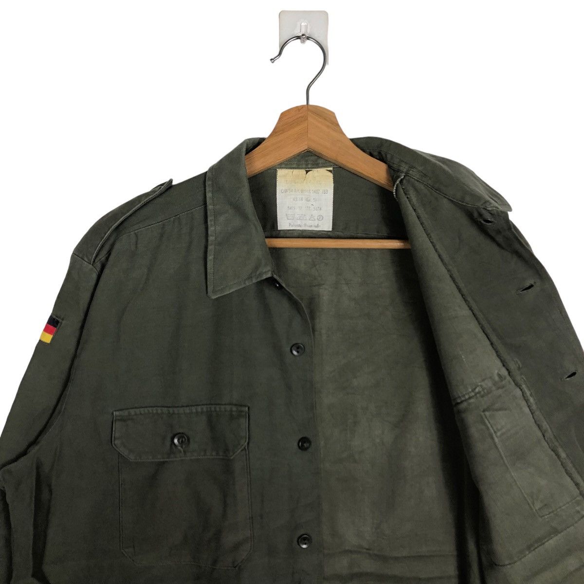 Vintage 🔥50’s True Vintage Military Germany WWII Cargo Jacket Army Size US M / EU 48-50 / 2 - 10 Thumbnail