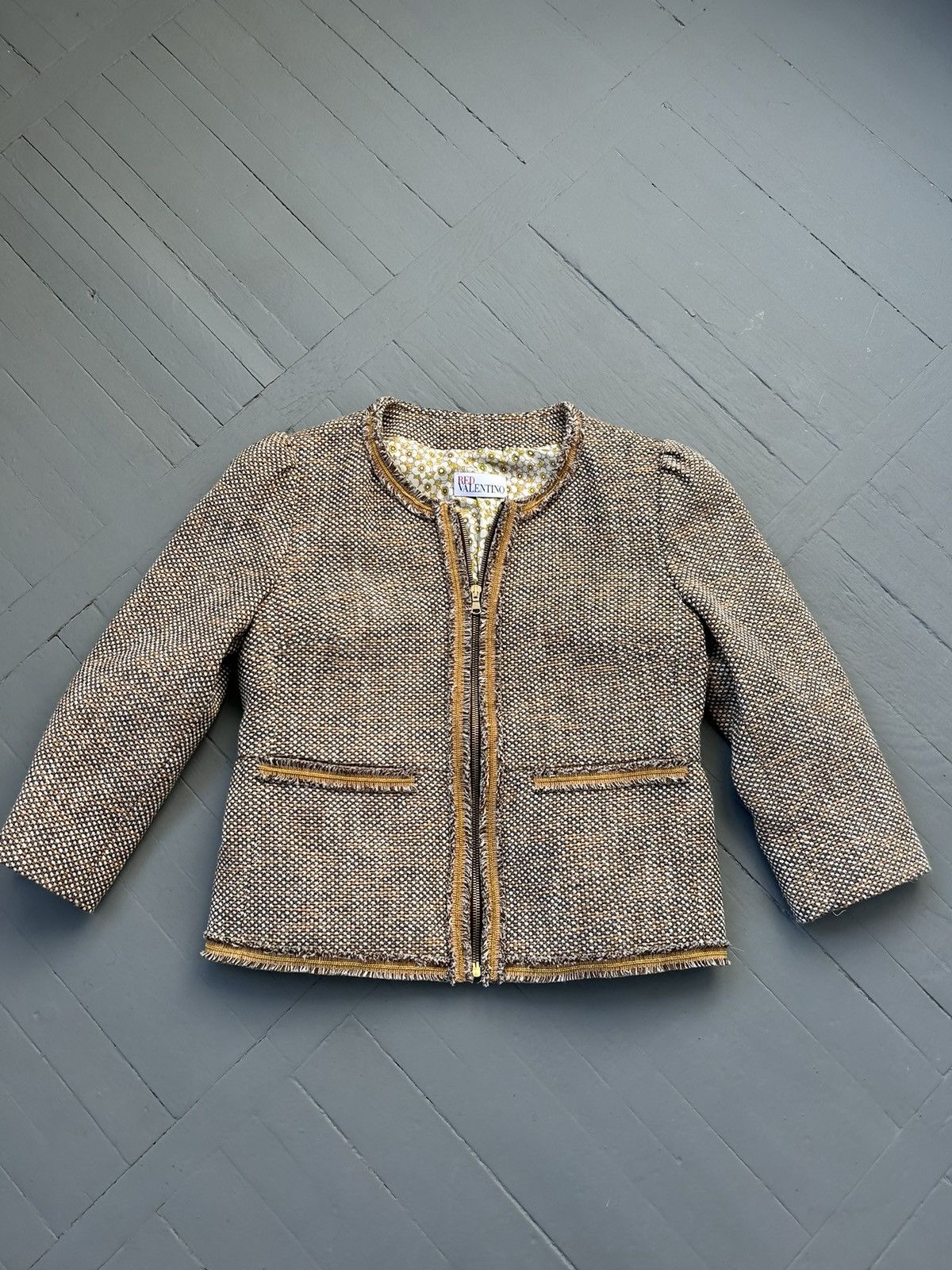 RED Valentino Red Valentino zip blazer Size M / US 6-8 / IT 42-44 - 1 Thumbnail