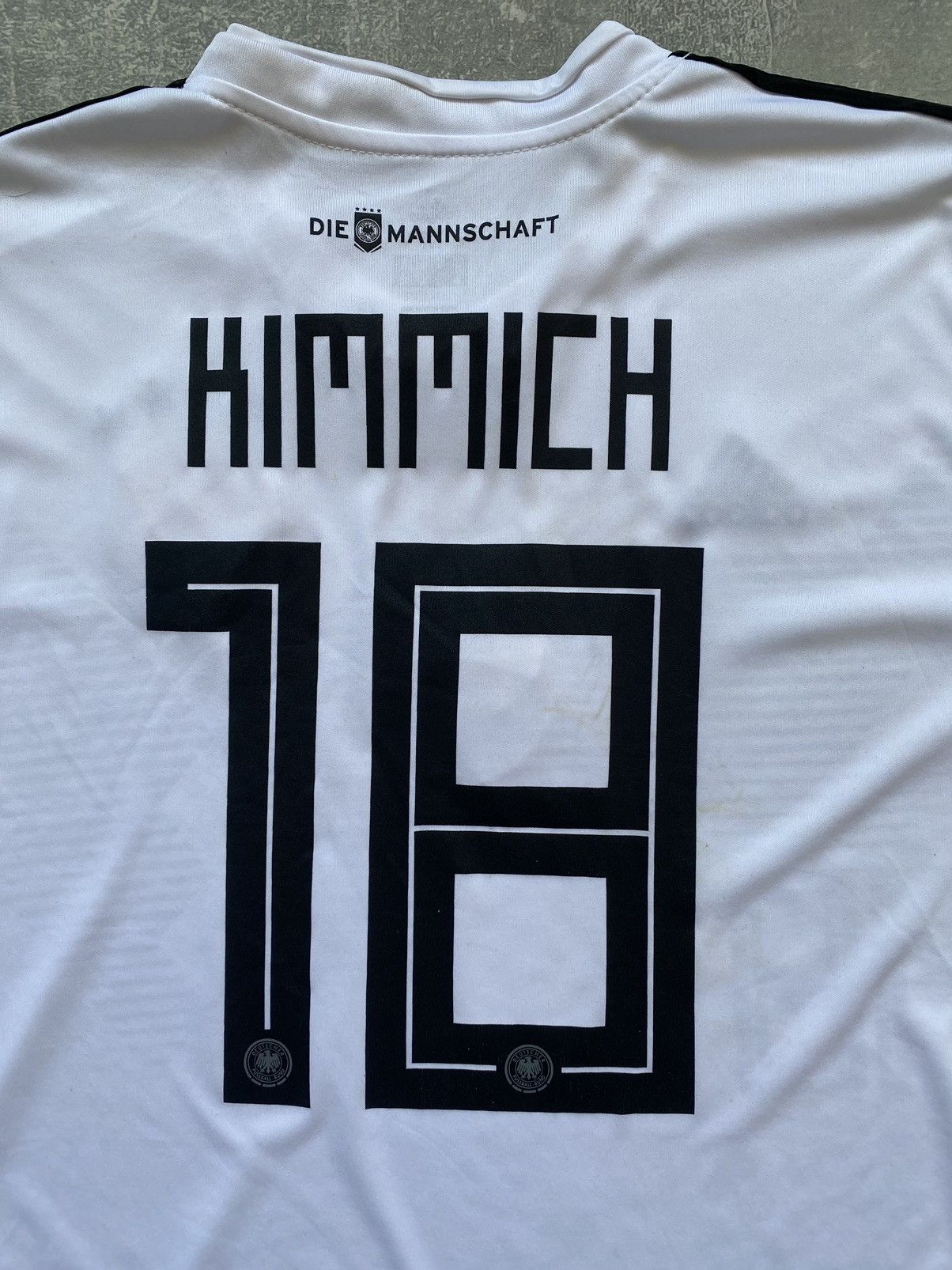 Adidas × Vintage Adidas Soccer Jersey Germany Kimmich #18 T-shirt Size US M / EU 48-50 / 2 - 9 Thumbnail