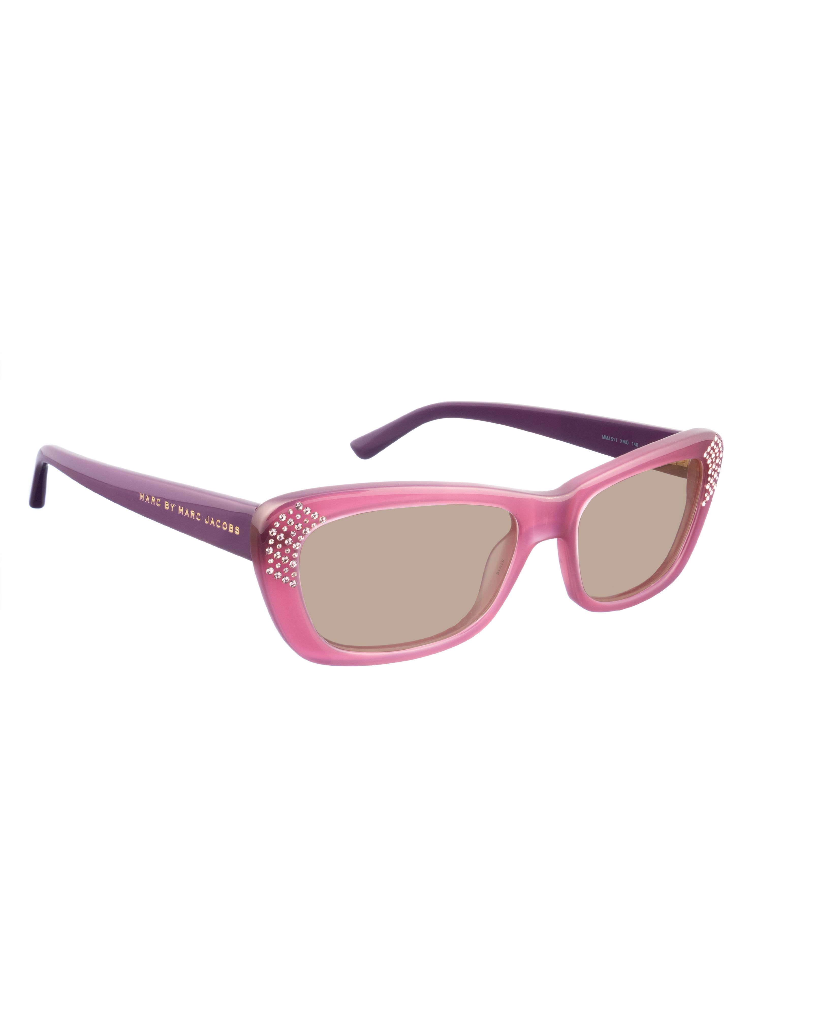 Marc Jacobs Marc by Marc Jacobs 00s Violet Cat-Eye Sunglasses Size ONE SIZE - 1 Thumbnail