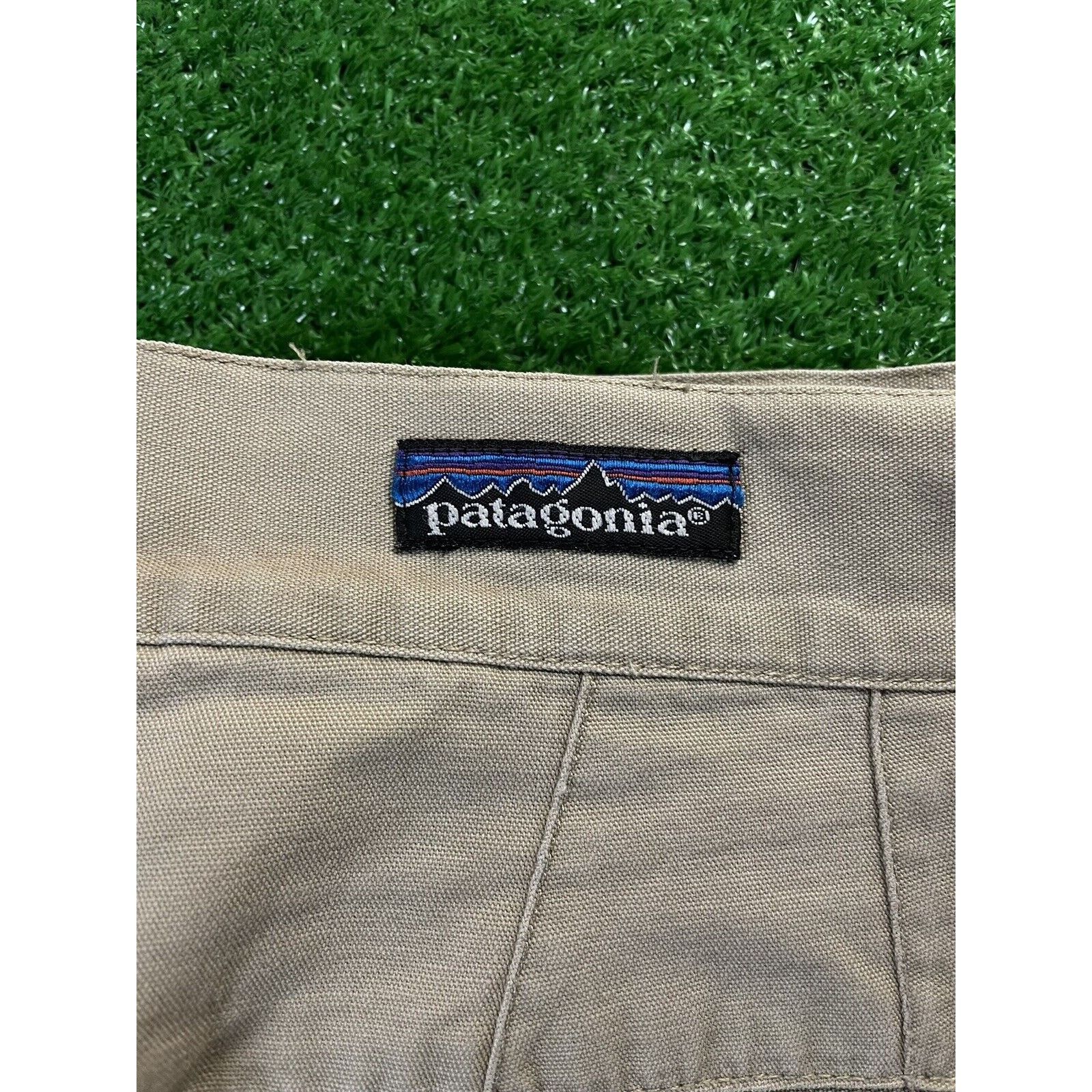 Patagonia Vintage 80s Patagonia 34 30 Large Cotton Beige Chinos Pants Size US 34 / EU 50 - 2 Thumbnail