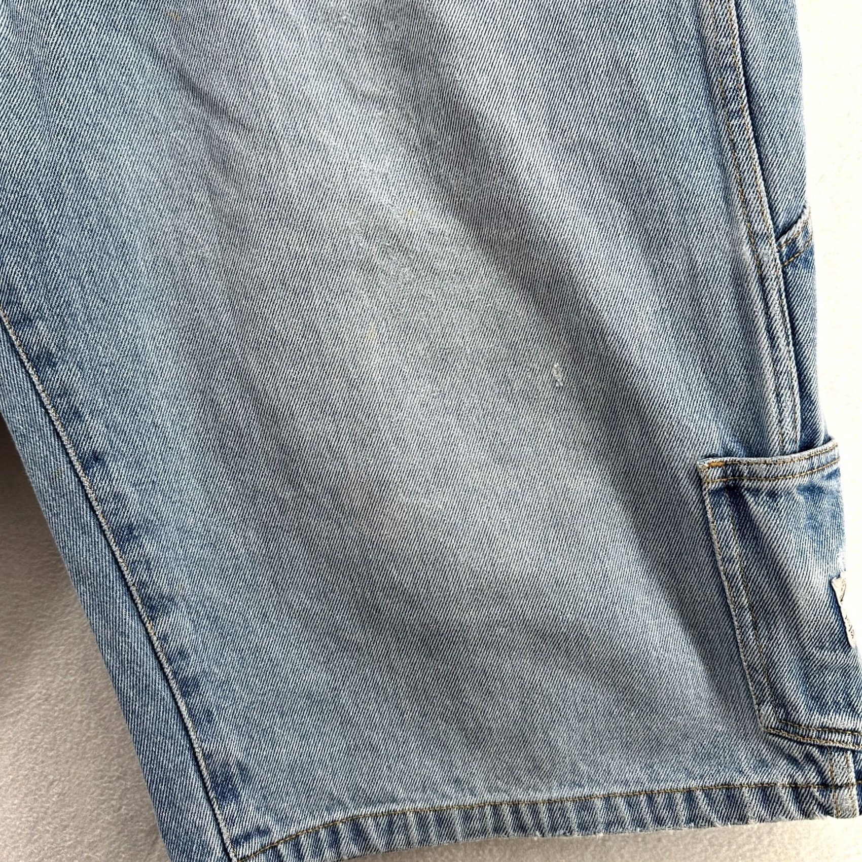 Fubu FUBU Bermuda Shorts Blue Men's 36 Light Wash Pockets Denim Vintage Regular UK? No Size US 36 / EU 52 - 3 Thumbnail