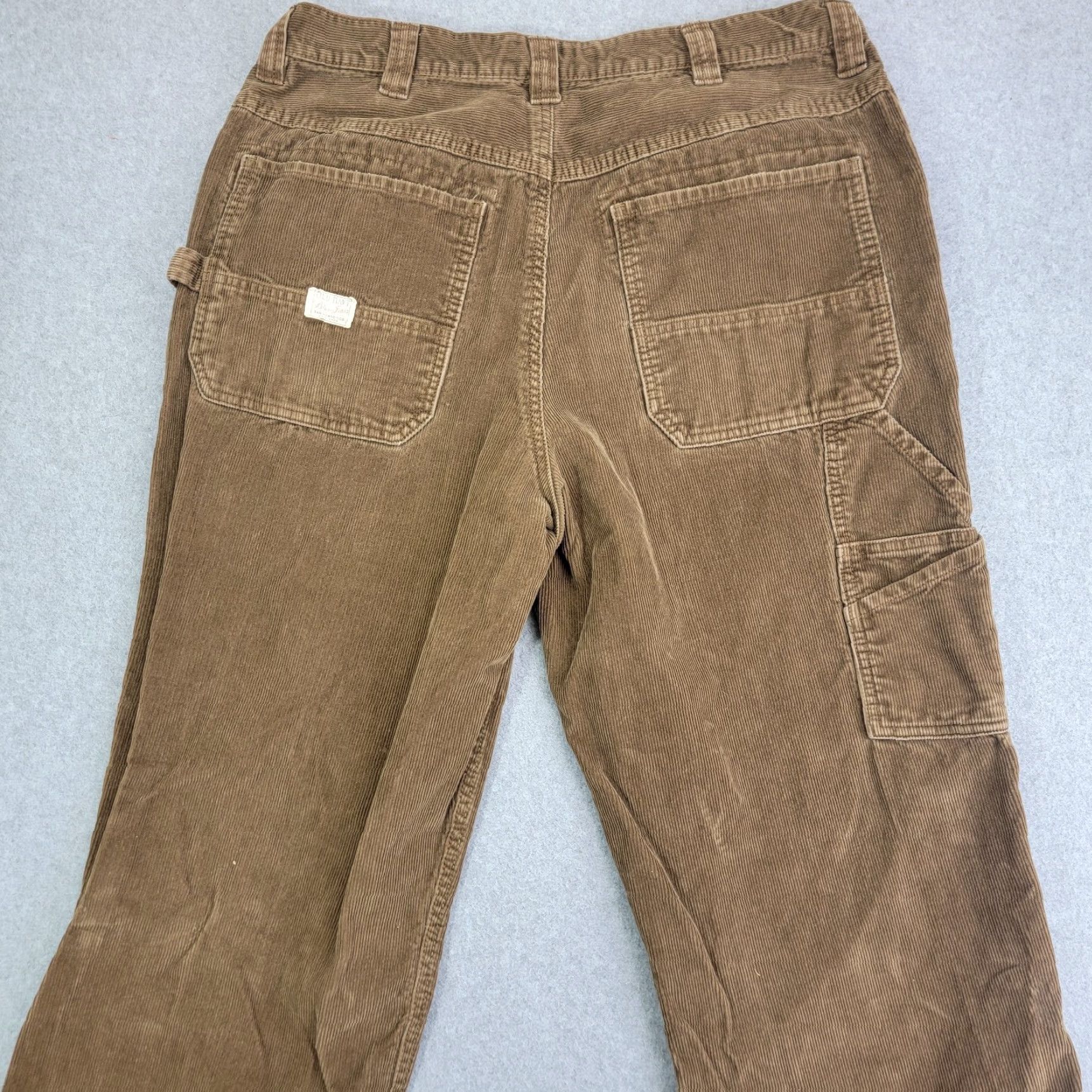 Old Navy Old Navy Carpenter Corduroy Pants Skate 36x32 Mens Pockets Brown 90s Grunge Hip Hop Streetwear Workwear Size US 36 / EU 52 - 6 Thumbnail