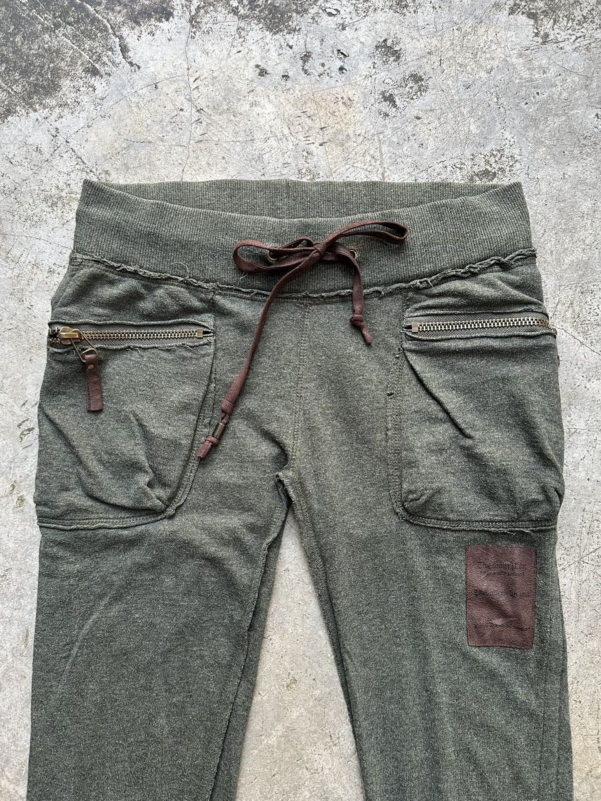 GOA GOA Flared Moss Green Sweatpants Size US 30 / EU 46 - 2 Thumbnail
