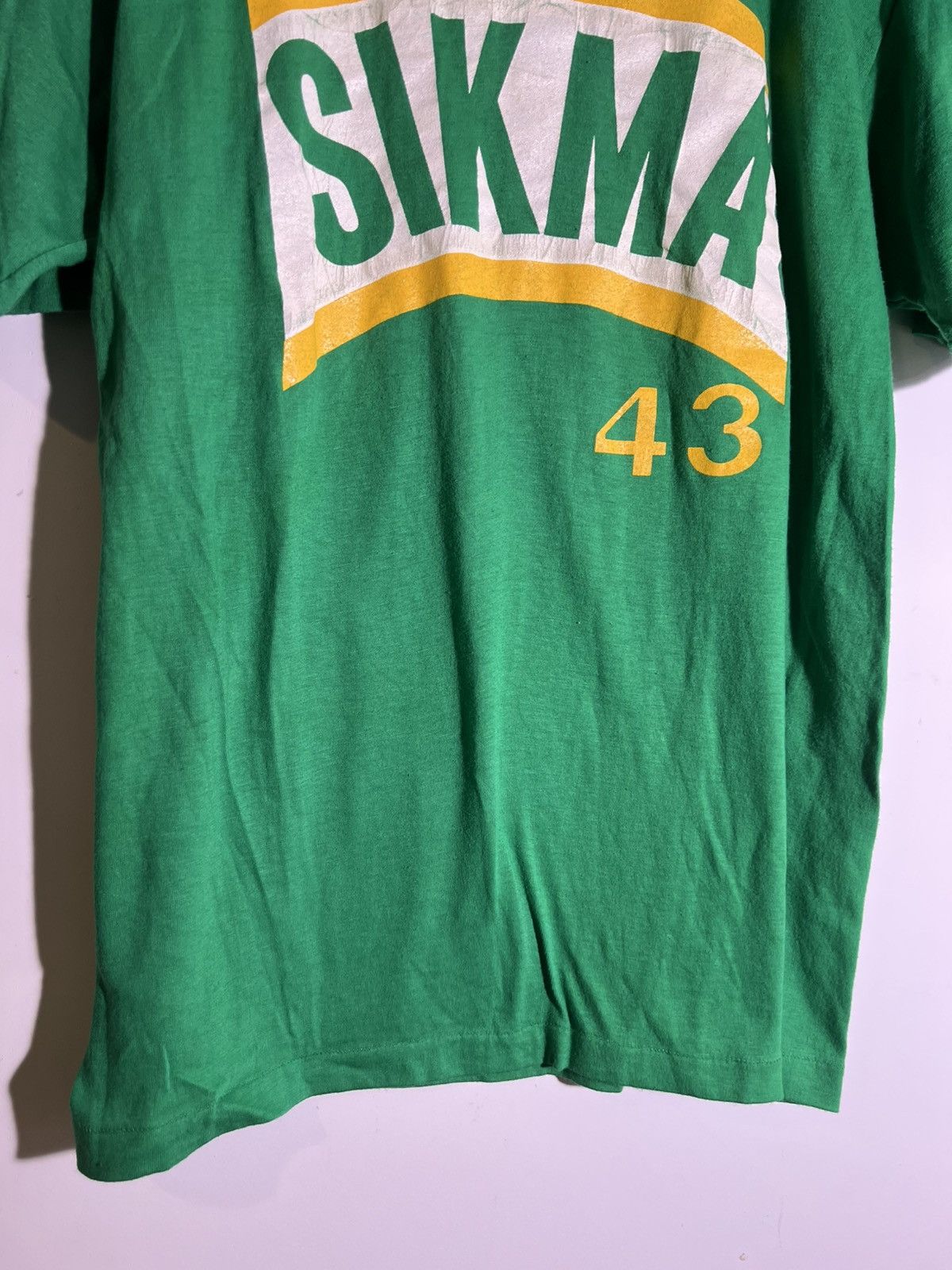 Vintage 70’s 80’s VTG Vintage Converse x Jack Sikma 43 Retro T Shirt Size US L / EU 52-54 / 3 - 4 Thumbnail
