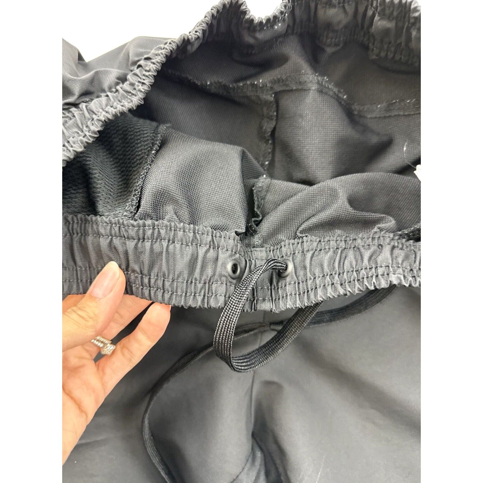 Adidas Adidas Men's Small Black Windbreaker Jogger Pants Activewear Basketball Running Size US 29 - 6 Thumbnail