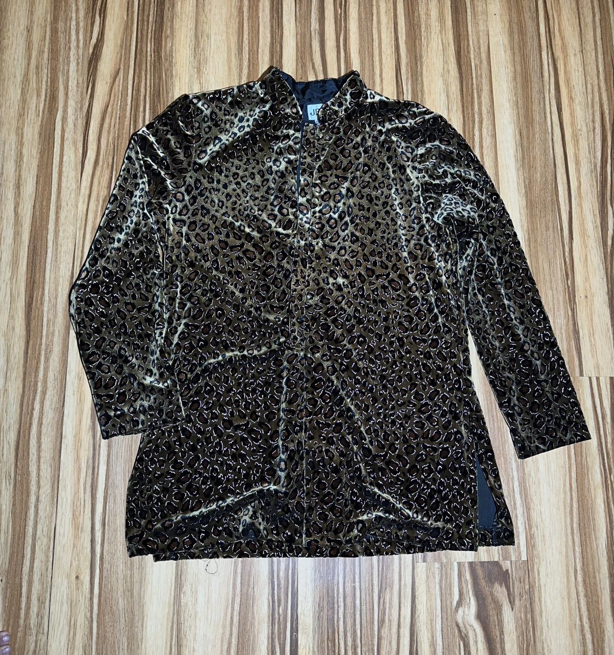 Other Leopard Print Velvet light sweater Size L / US 10 / IT 46 - 1 Thumbnail